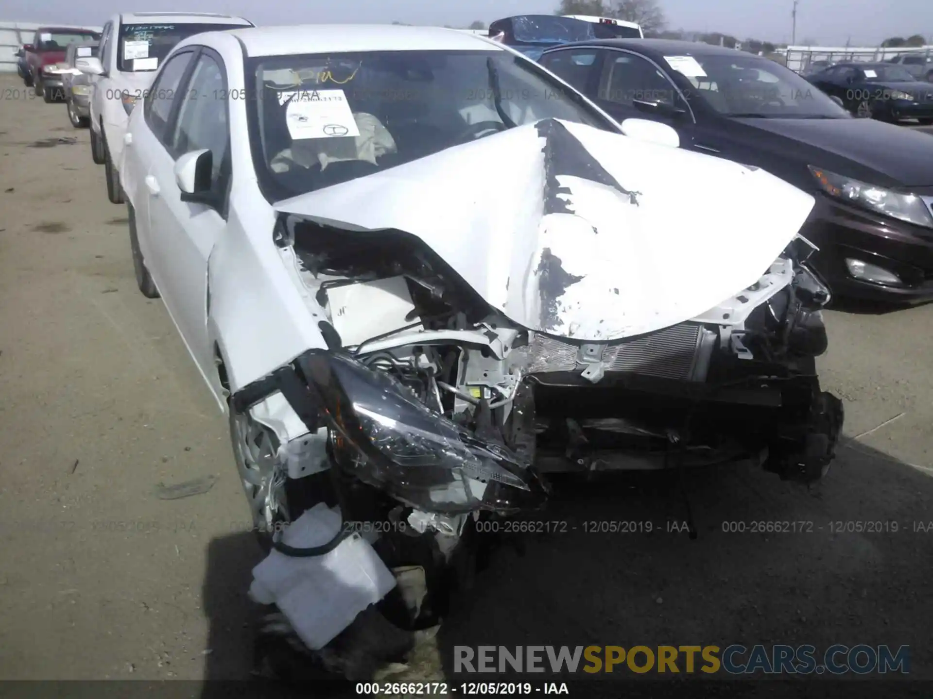 6 Photograph of a damaged car 5YFBURHE0KP912167 TOYOTA COROLLA 2019