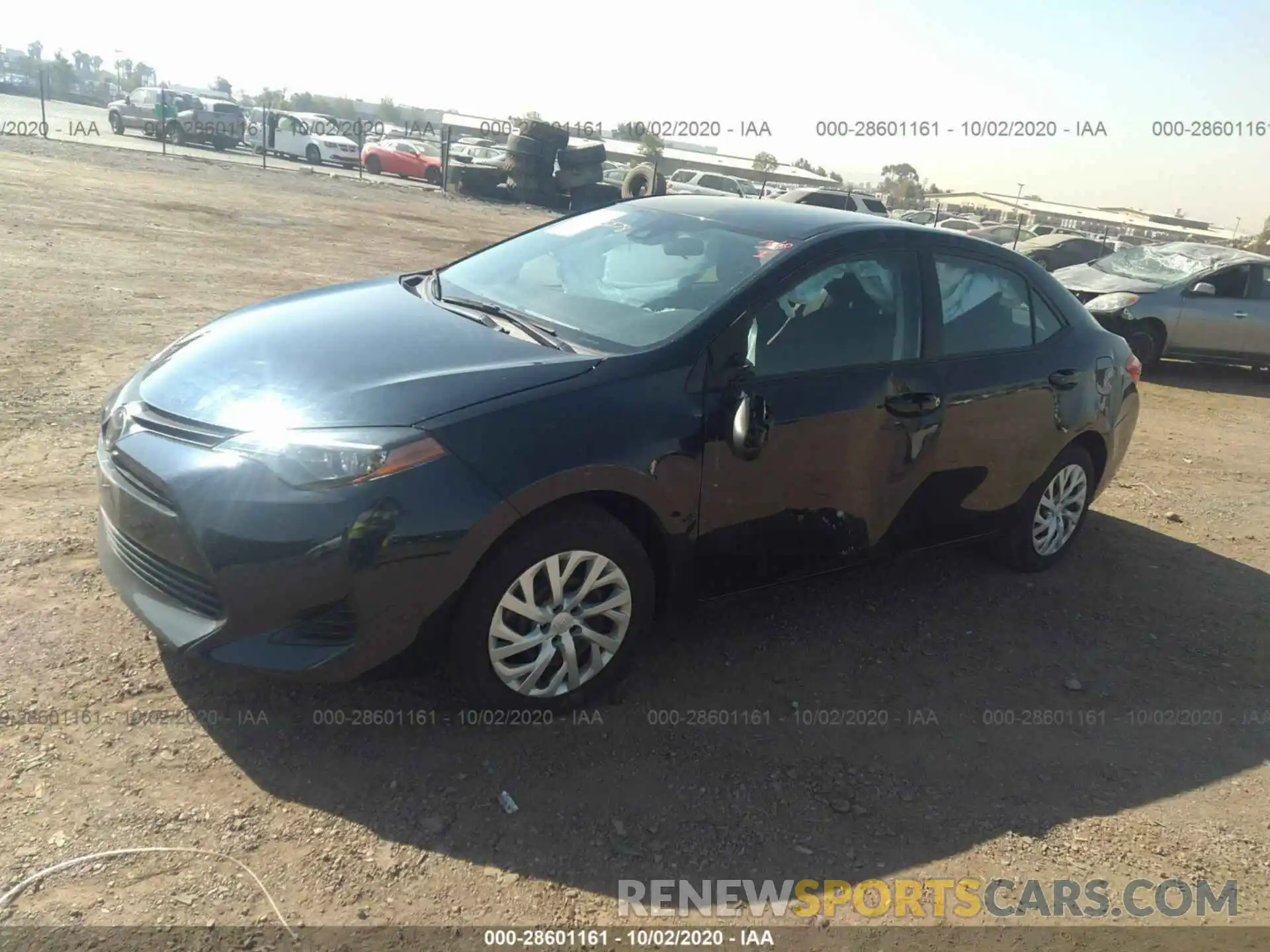 2 Photograph of a damaged car 5YFBURHE0KP912251 TOYOTA COROLLA 2019