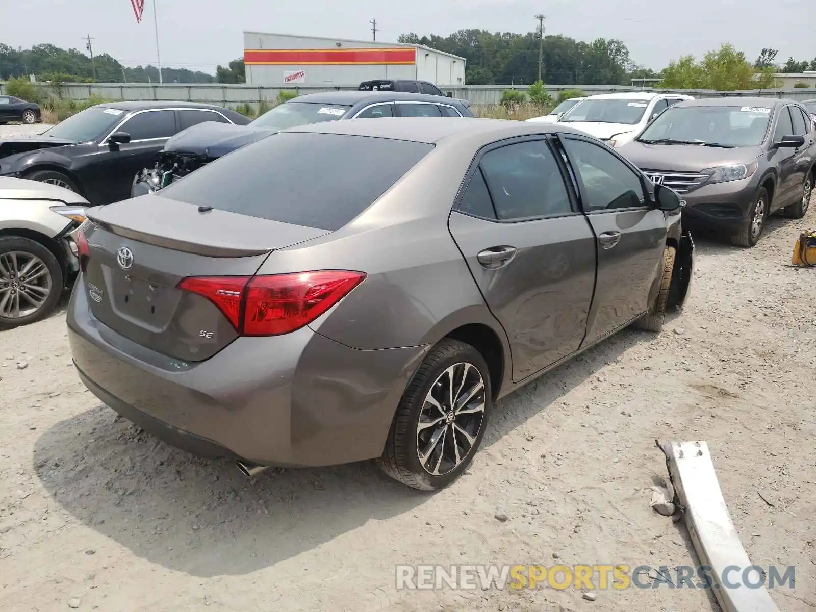 4 Photograph of a damaged car 5YFBURHE0KP912394 TOYOTA COROLLA 2019