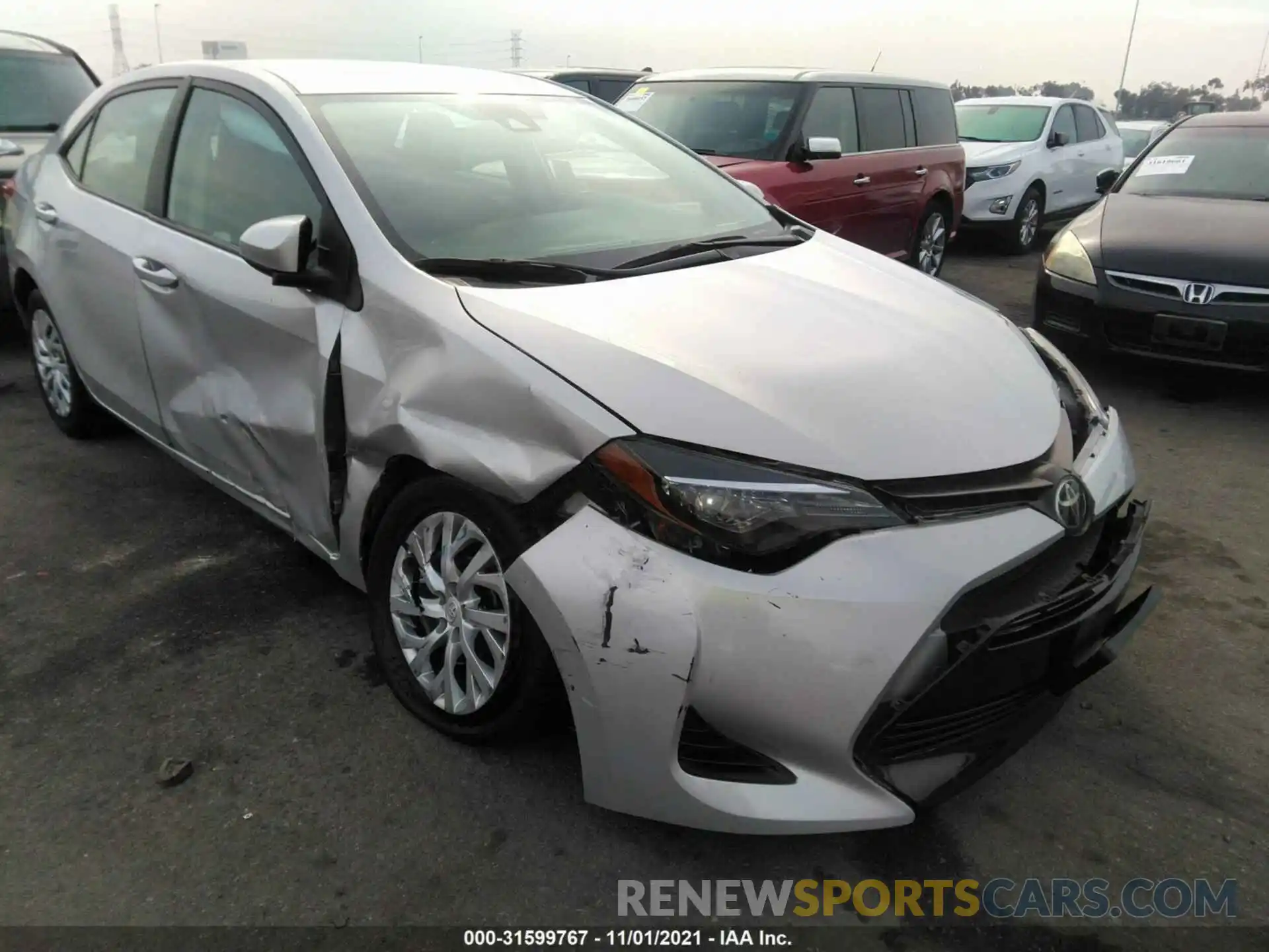 6 Photograph of a damaged car 5YFBURHE0KP912525 TOYOTA COROLLA 2019