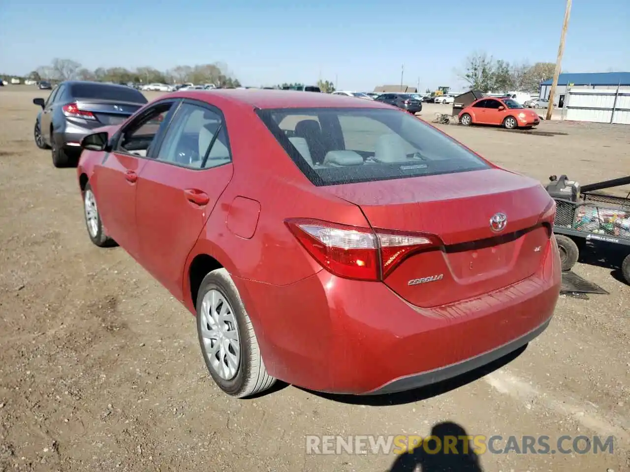 3 Photograph of a damaged car 5YFBURHE0KP912959 TOYOTA COROLLA 2019