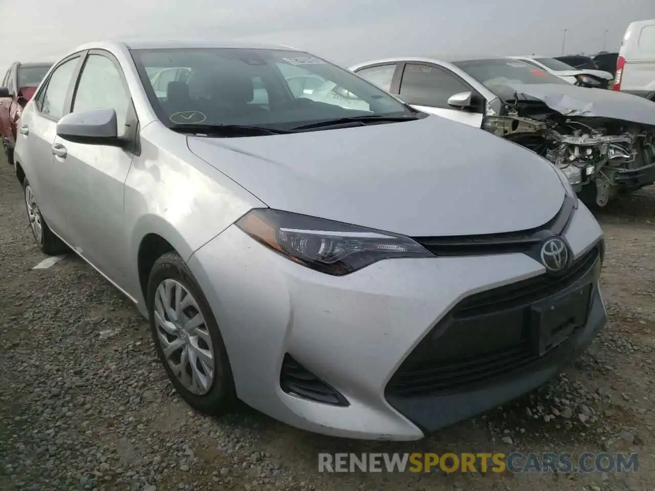 1 Photograph of a damaged car 5YFBURHE0KP913805 TOYOTA COROLLA 2019