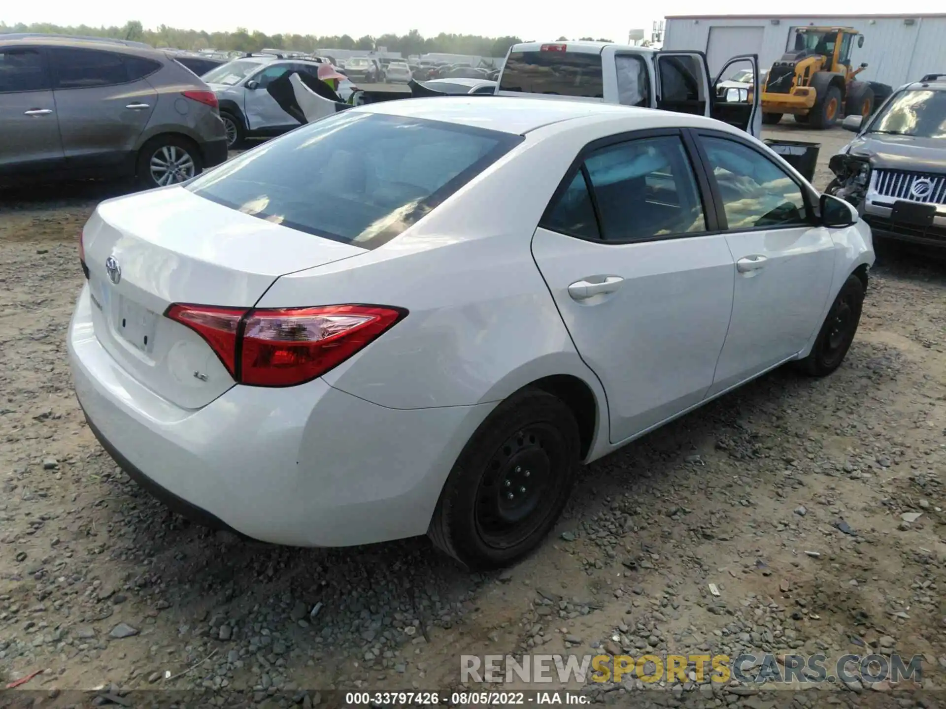 4 Photograph of a damaged car 5YFBURHE0KP914243 TOYOTA COROLLA 2019