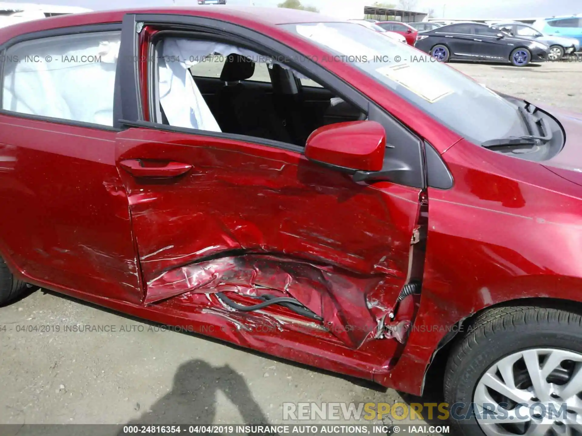 6 Photograph of a damaged car 5YFBURHE0KP914338 TOYOTA COROLLA 2019