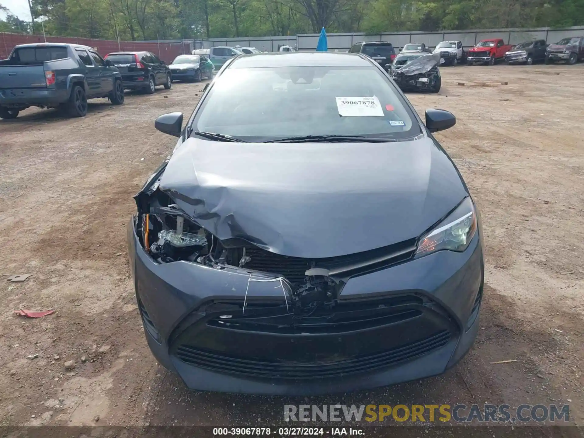 12 Photograph of a damaged car 5YFBURHE0KP915165 TOYOTA COROLLA 2019