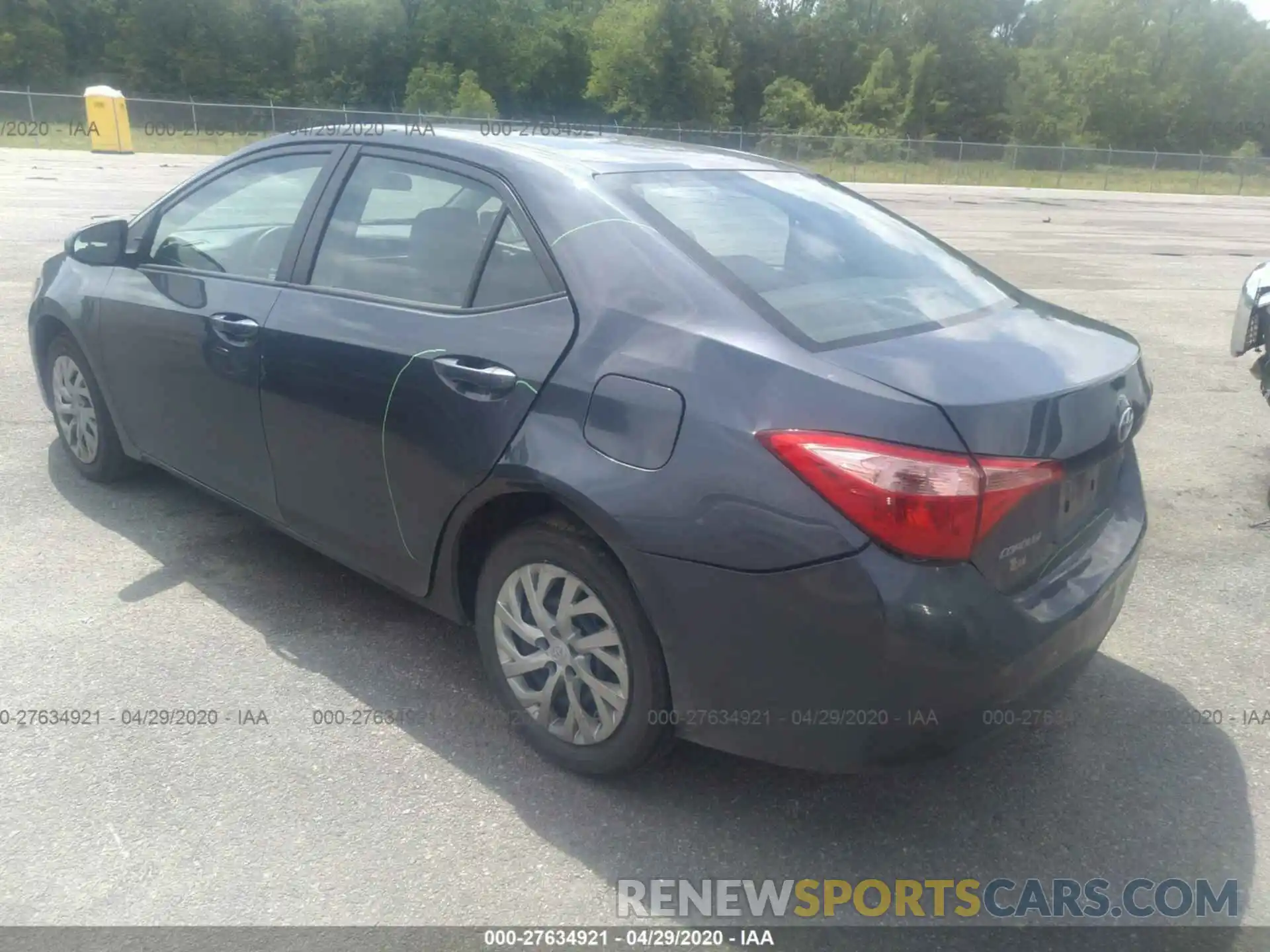 3 Photograph of a damaged car 5YFBURHE0KP915232 TOYOTA COROLLA 2019