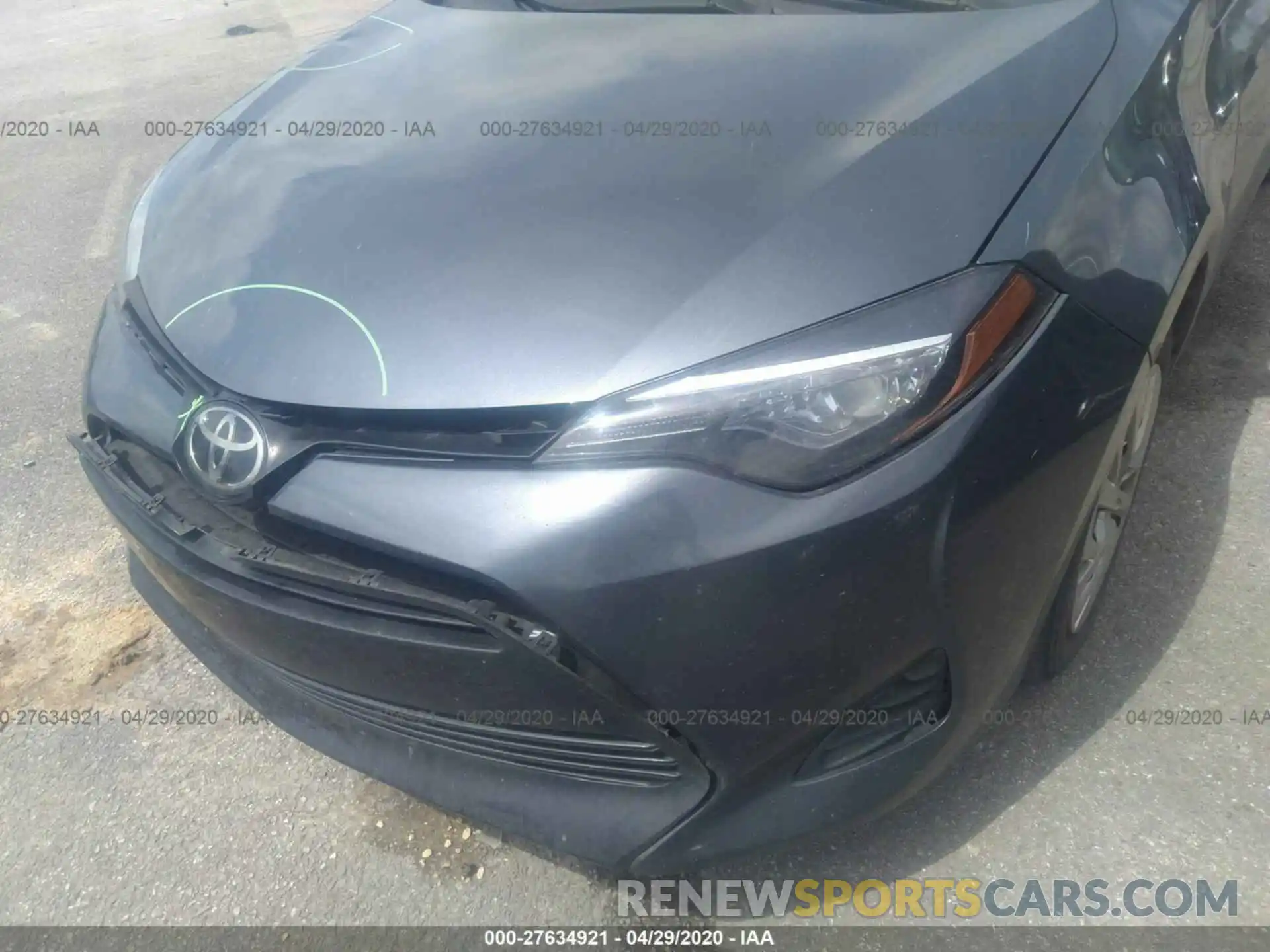 6 Photograph of a damaged car 5YFBURHE0KP915232 TOYOTA COROLLA 2019