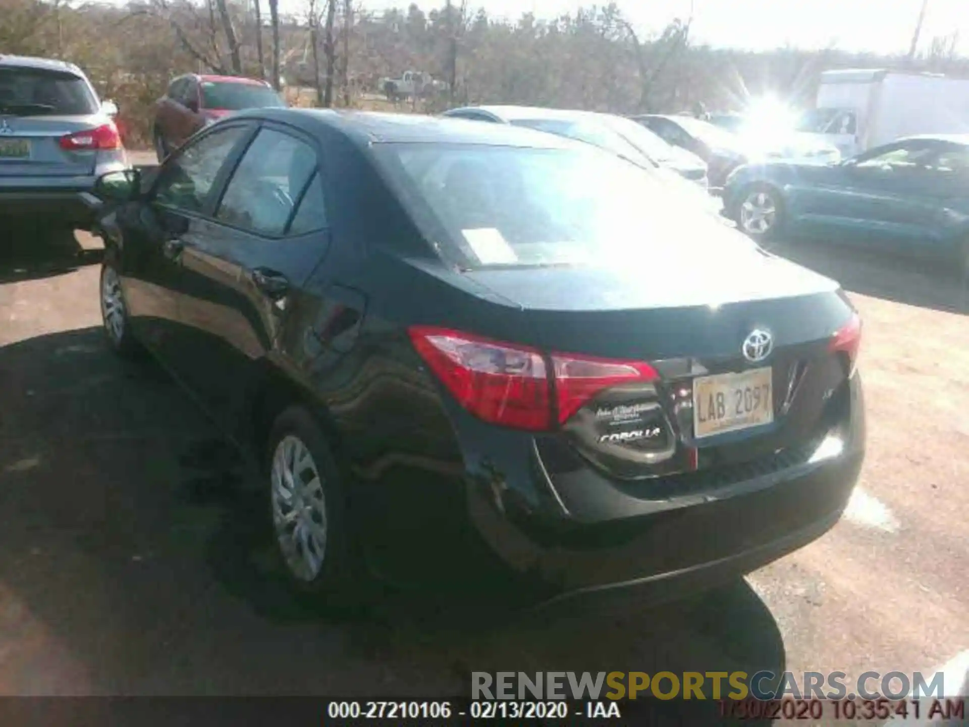 3 Photograph of a damaged car 5YFBURHE0KP915974 TOYOTA COROLLA 2019