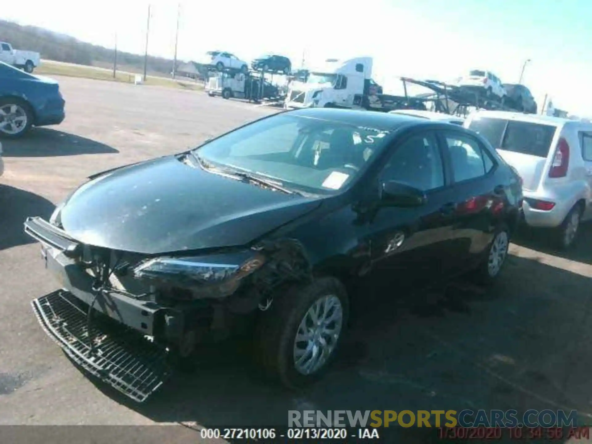 4 Photograph of a damaged car 5YFBURHE0KP915974 TOYOTA COROLLA 2019