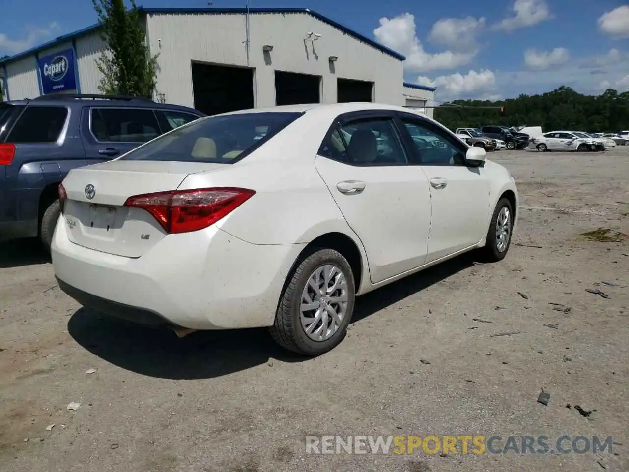 4 Photograph of a damaged car 5YFBURHE0KP916400 TOYOTA COROLLA 2019