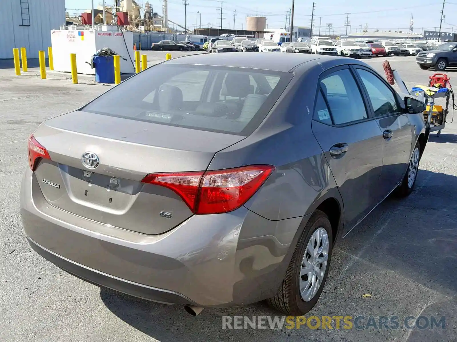 3 Photograph of a damaged car 5YFBURHE0KP917319 TOYOTA COROLLA 2019