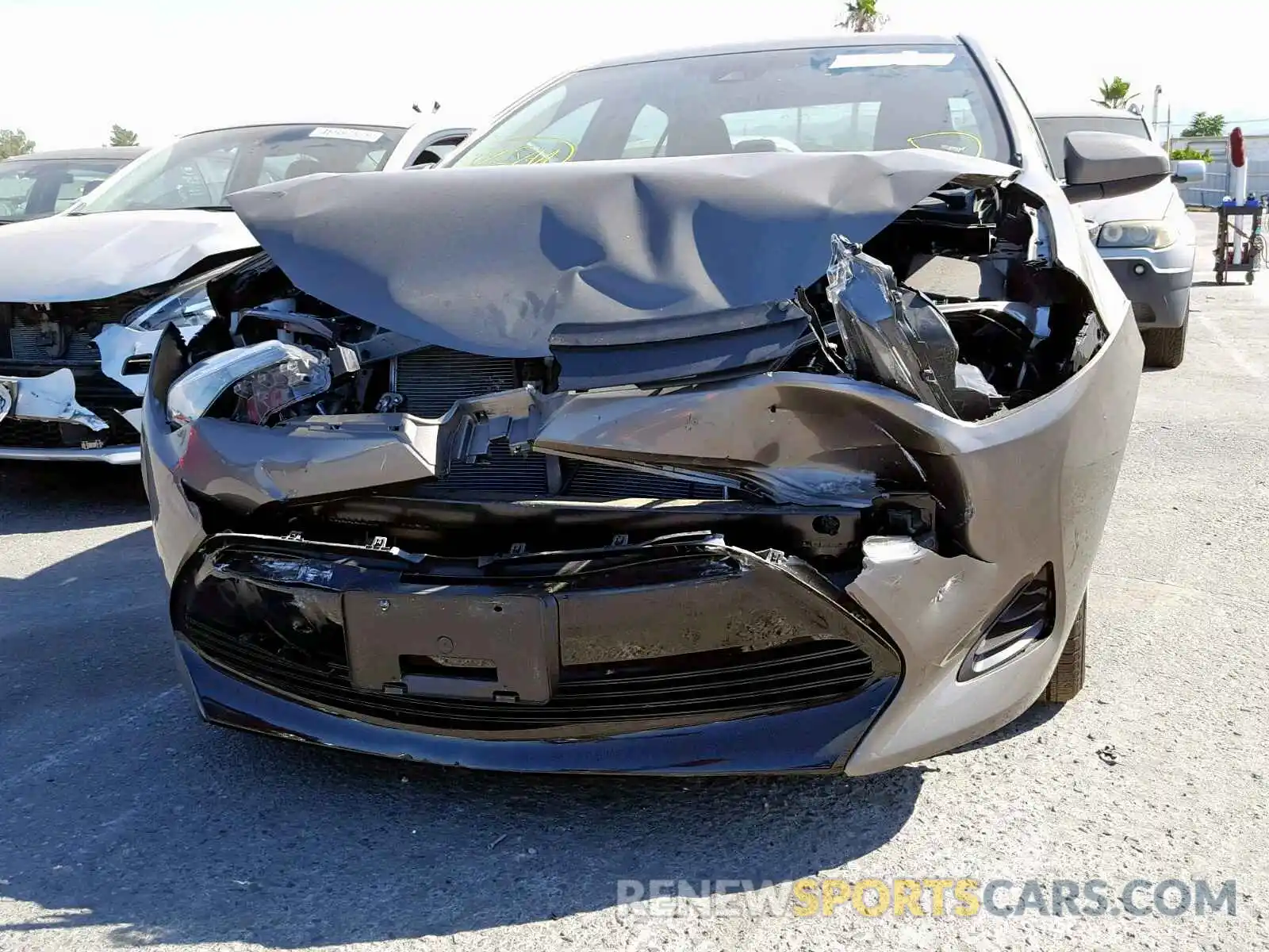 9 Photograph of a damaged car 5YFBURHE0KP917319 TOYOTA COROLLA 2019