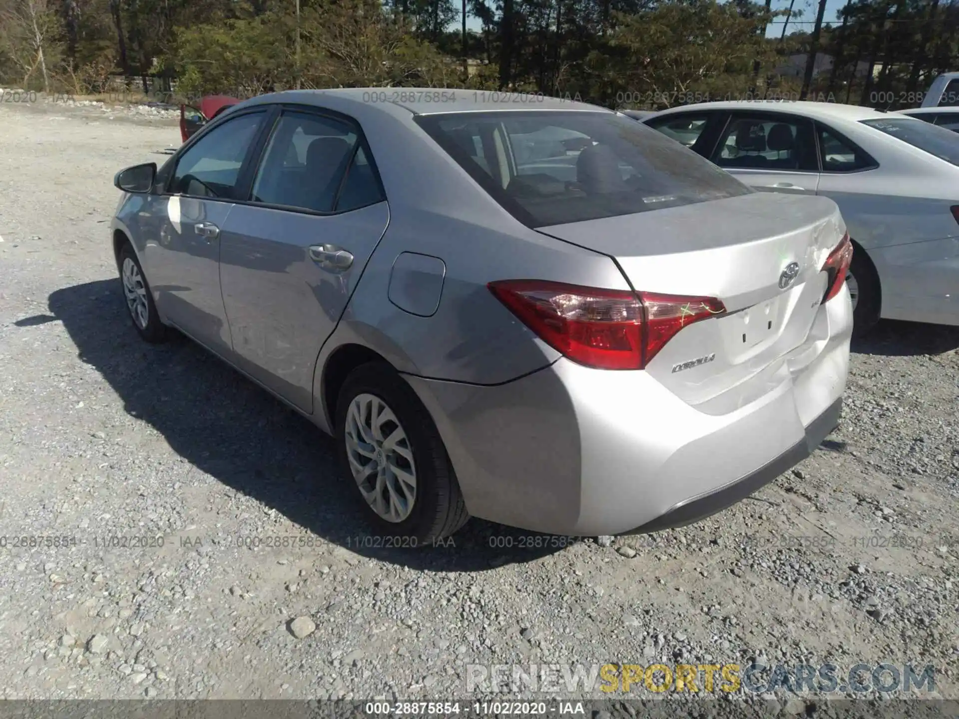 3 Photograph of a damaged car 5YFBURHE0KP917885 TOYOTA COROLLA 2019