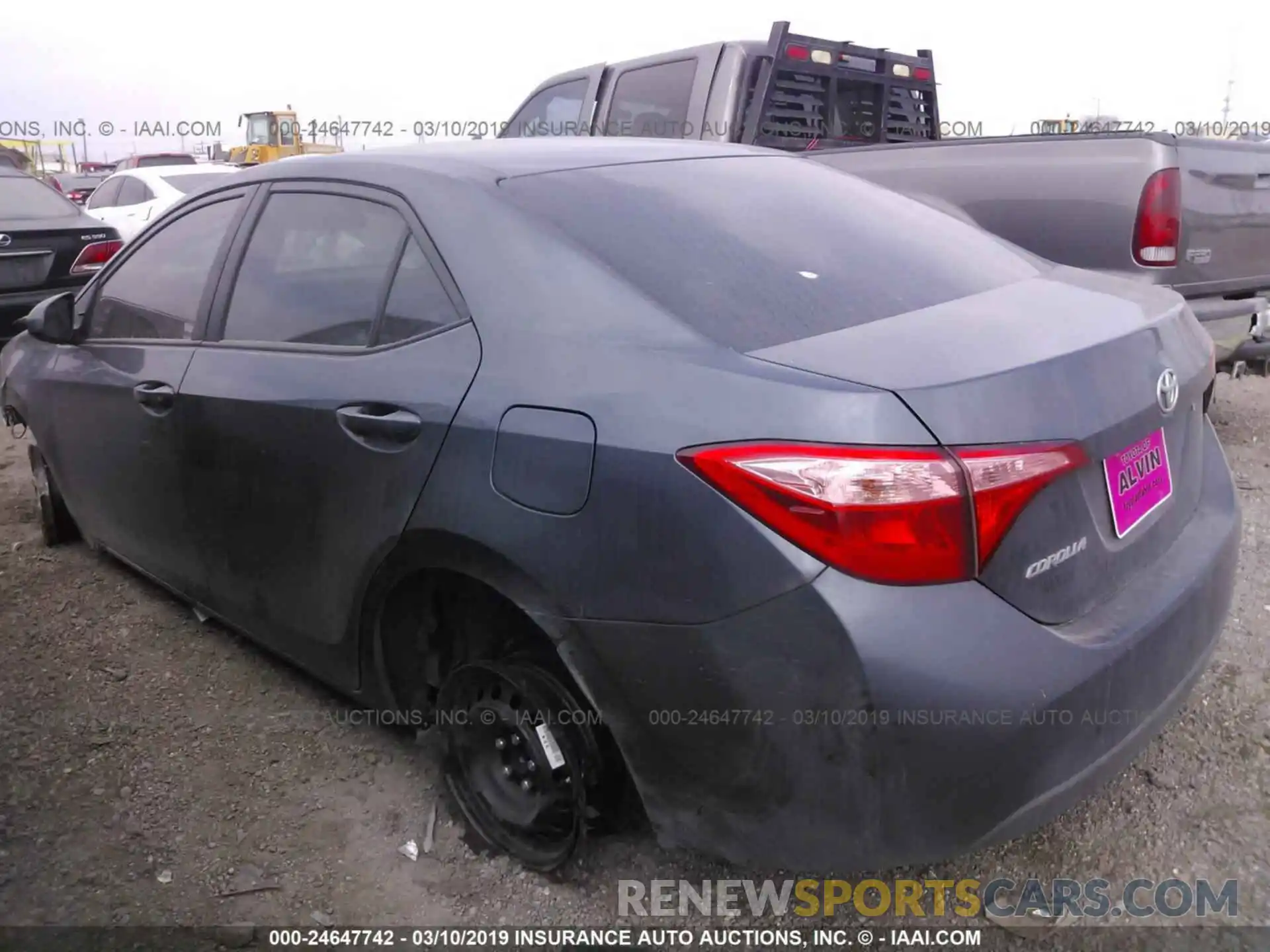 3 Photograph of a damaged car 5YFBURHE0KP918194 TOYOTA COROLLA 2019