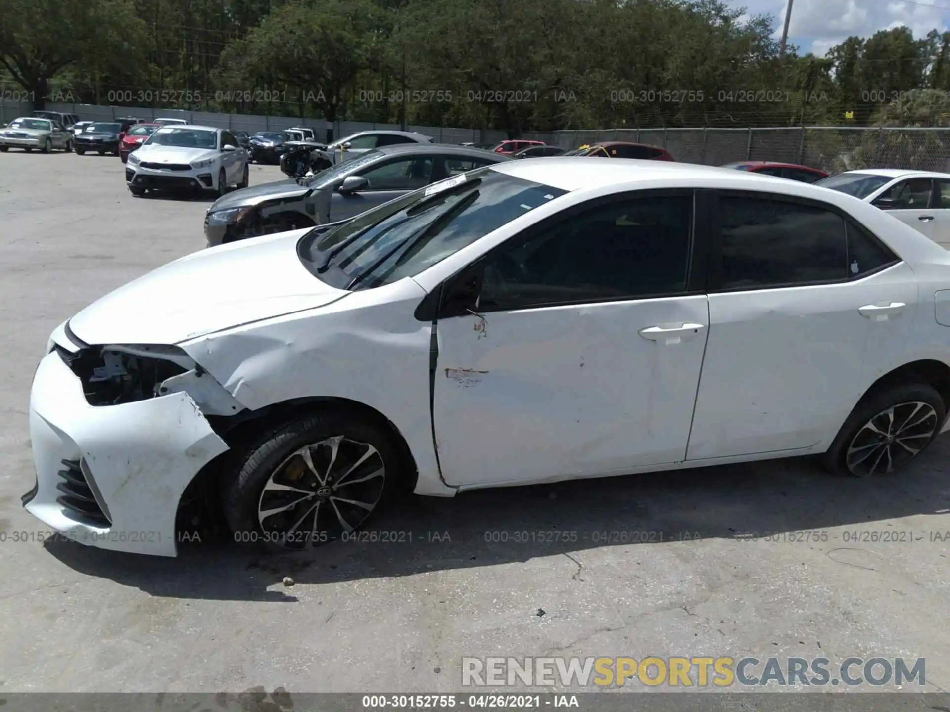 6 Photograph of a damaged car 5YFBURHE0KP918552 TOYOTA COROLLA 2019