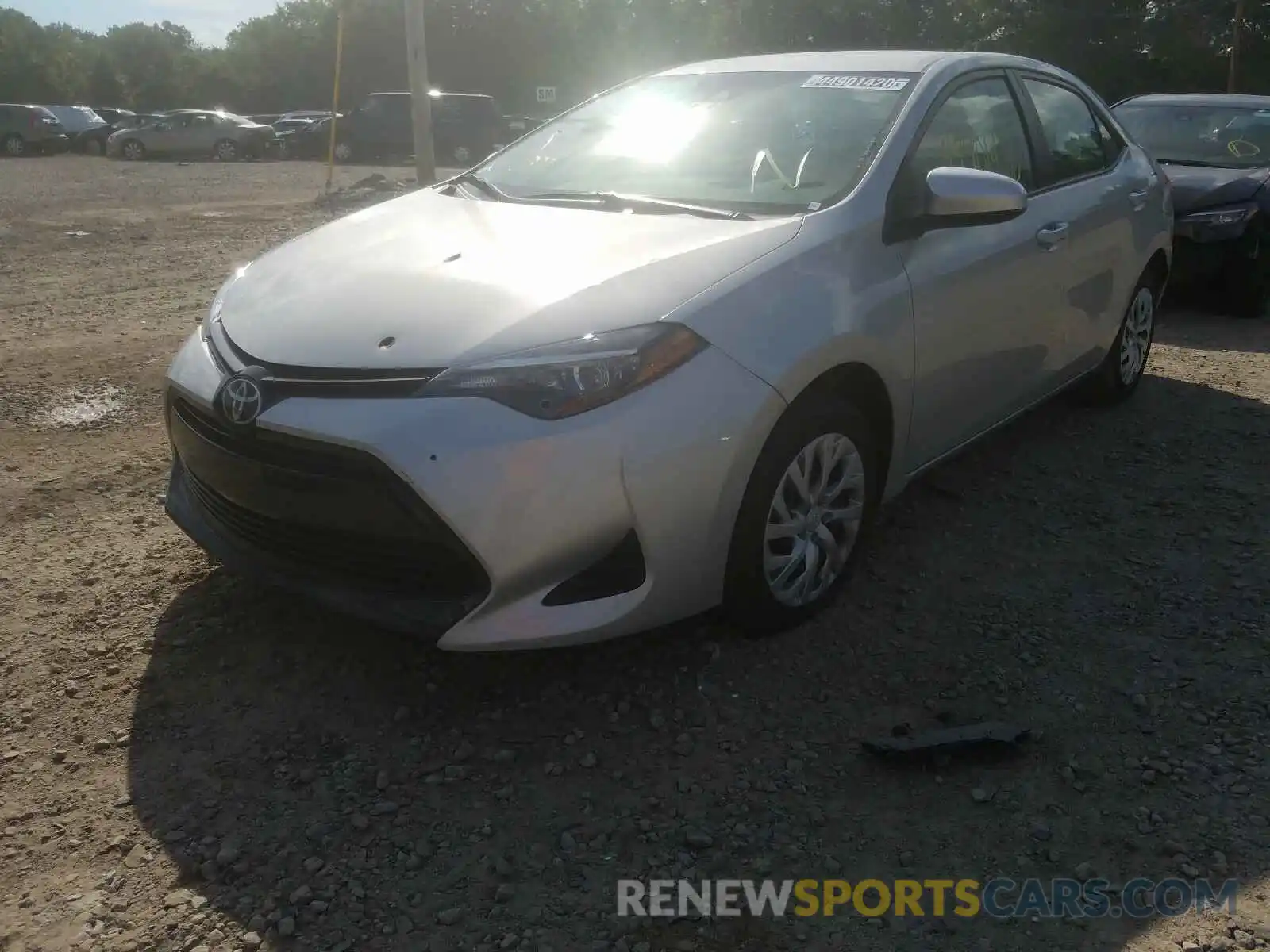 2 Photograph of a damaged car 5YFBURHE0KP919135 TOYOTA COROLLA 2019