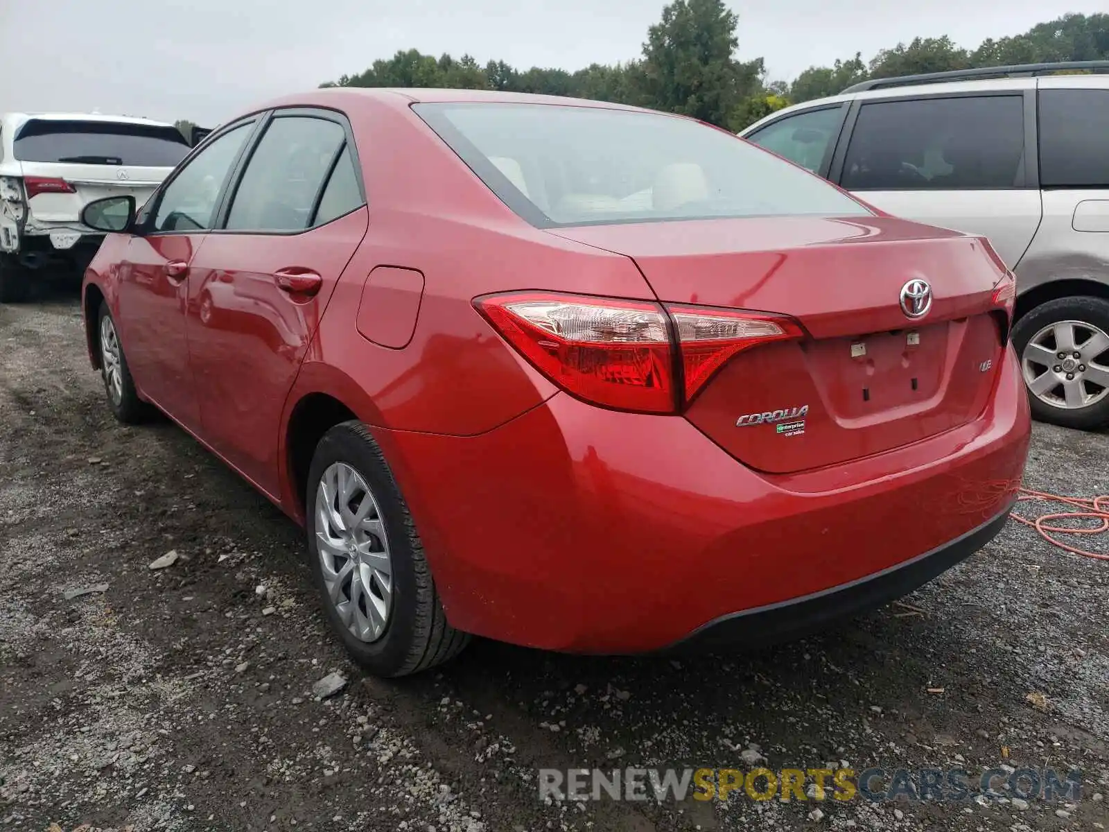 3 Photograph of a damaged car 5YFBURHE0KP919894 TOYOTA COROLLA 2019