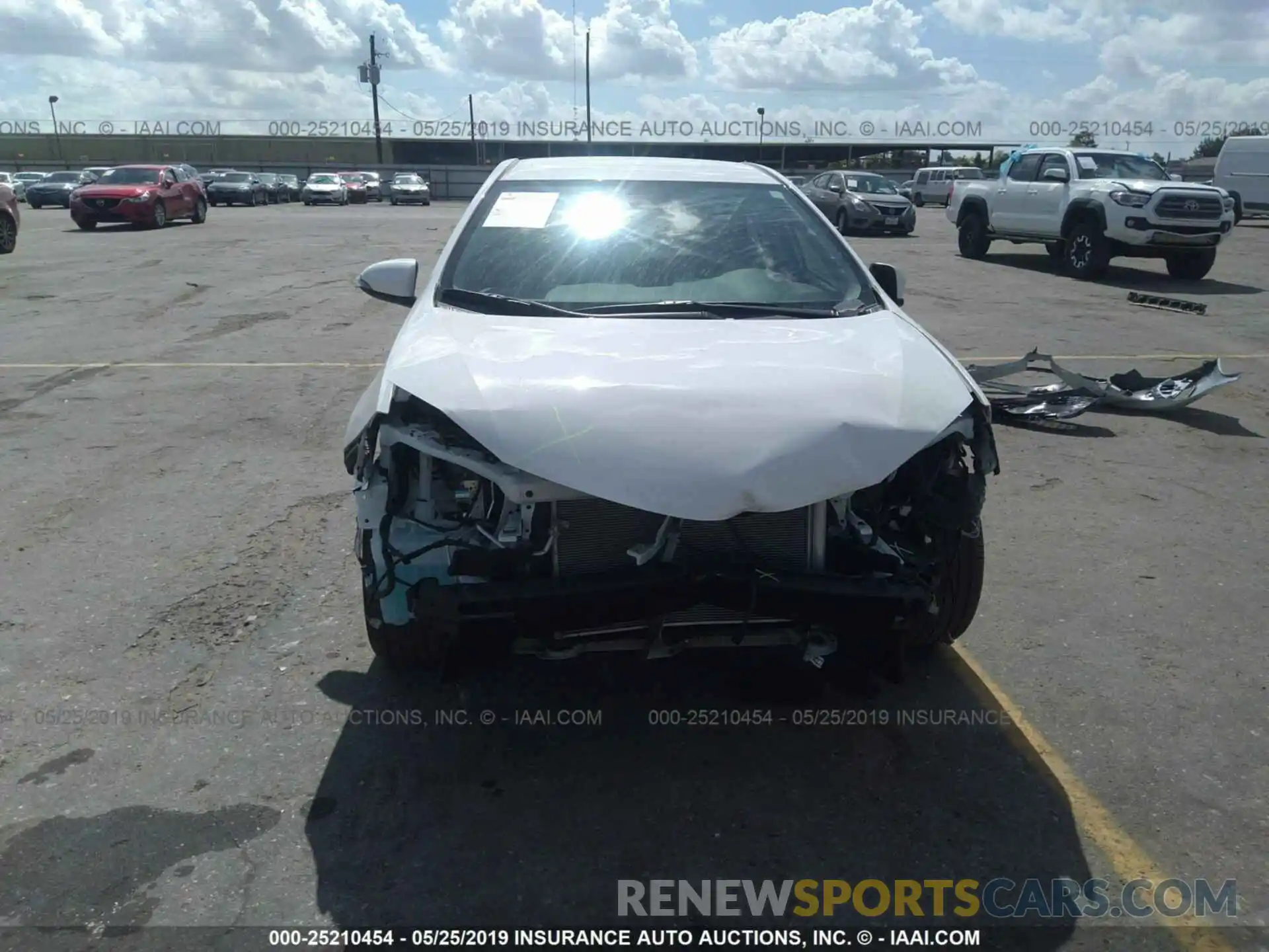 6 Photograph of a damaged car 5YFBURHE0KP920074 TOYOTA COROLLA 2019