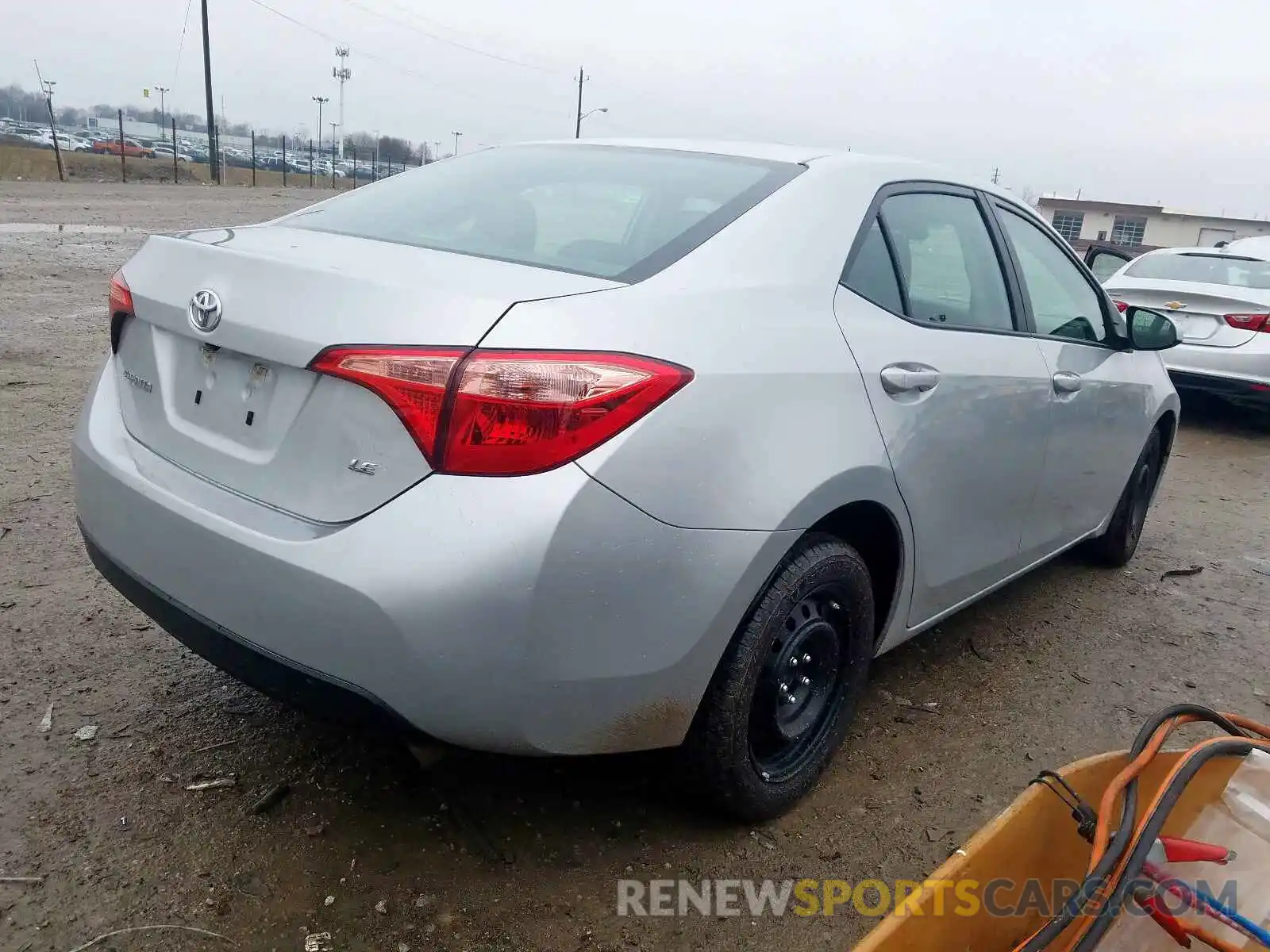 4 Фотография поврежденного автомобиля 5YFBURHE0KP920558 TOYOTA COROLLA 2019