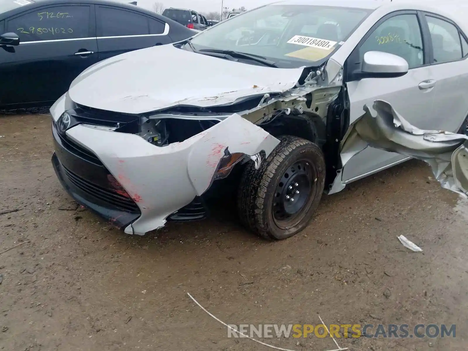 9 Photograph of a damaged car 5YFBURHE0KP920558 TOYOTA COROLLA 2019