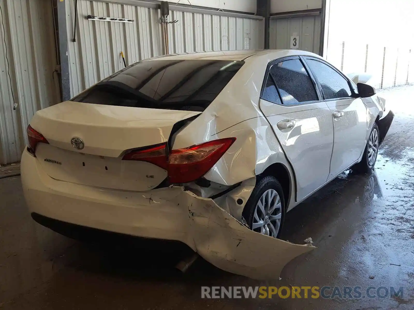 4 Photograph of a damaged car 5YFBURHE0KP920561 TOYOTA COROLLA 2019