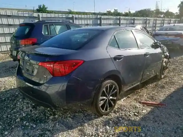 4 Фотография поврежденного автомобиля 5YFBURHE0KP920771 TOYOTA COROLLA 2019