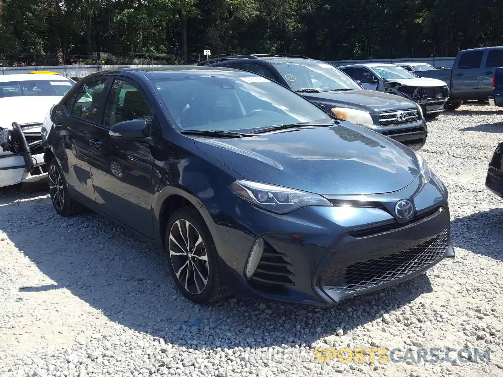 1 Photograph of a damaged car 5YFBURHE0KP920852 TOYOTA COROLLA 2019