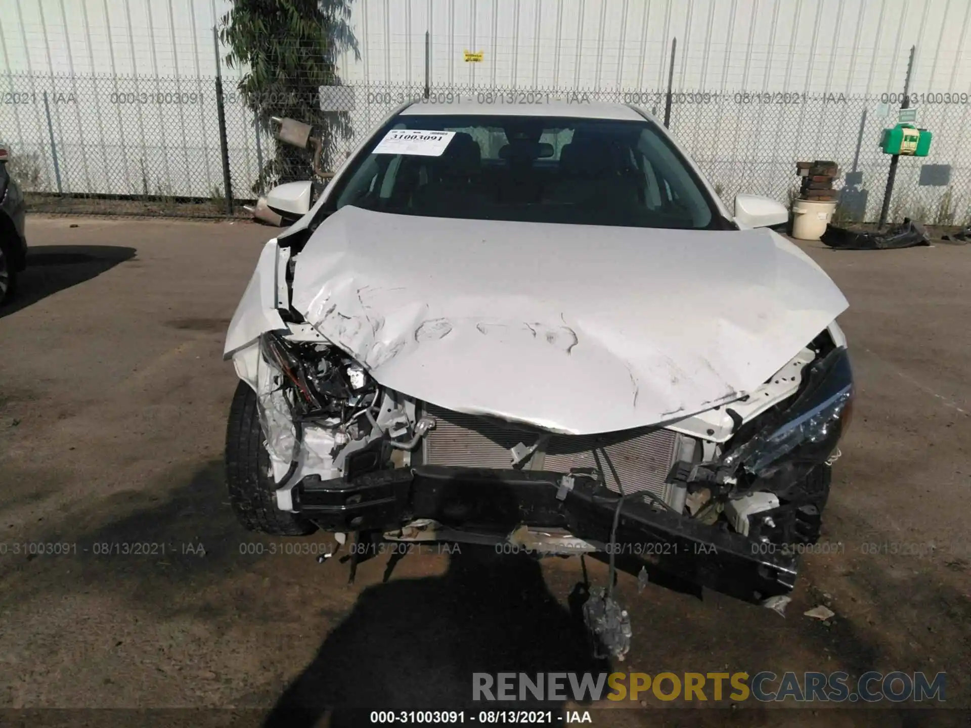 6 Photograph of a damaged car 5YFBURHE0KP921600 TOYOTA COROLLA 2019