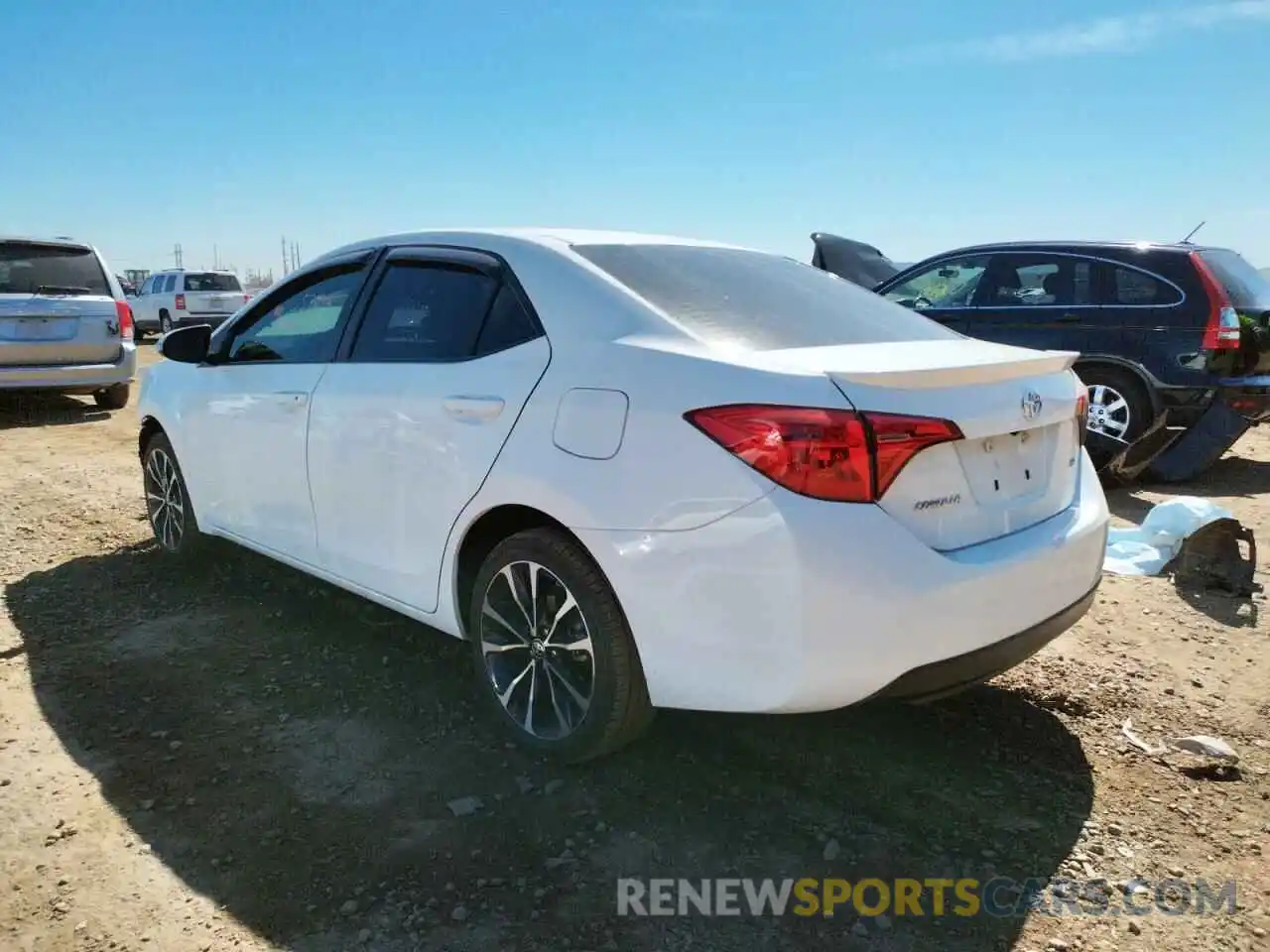 3 Photograph of a damaged car 5YFBURHE0KP921614 TOYOTA COROLLA 2019