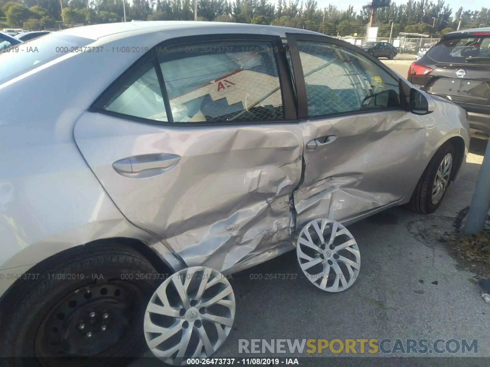 6 Photograph of a damaged car 5YFBURHE0KP921676 TOYOTA COROLLA 2019