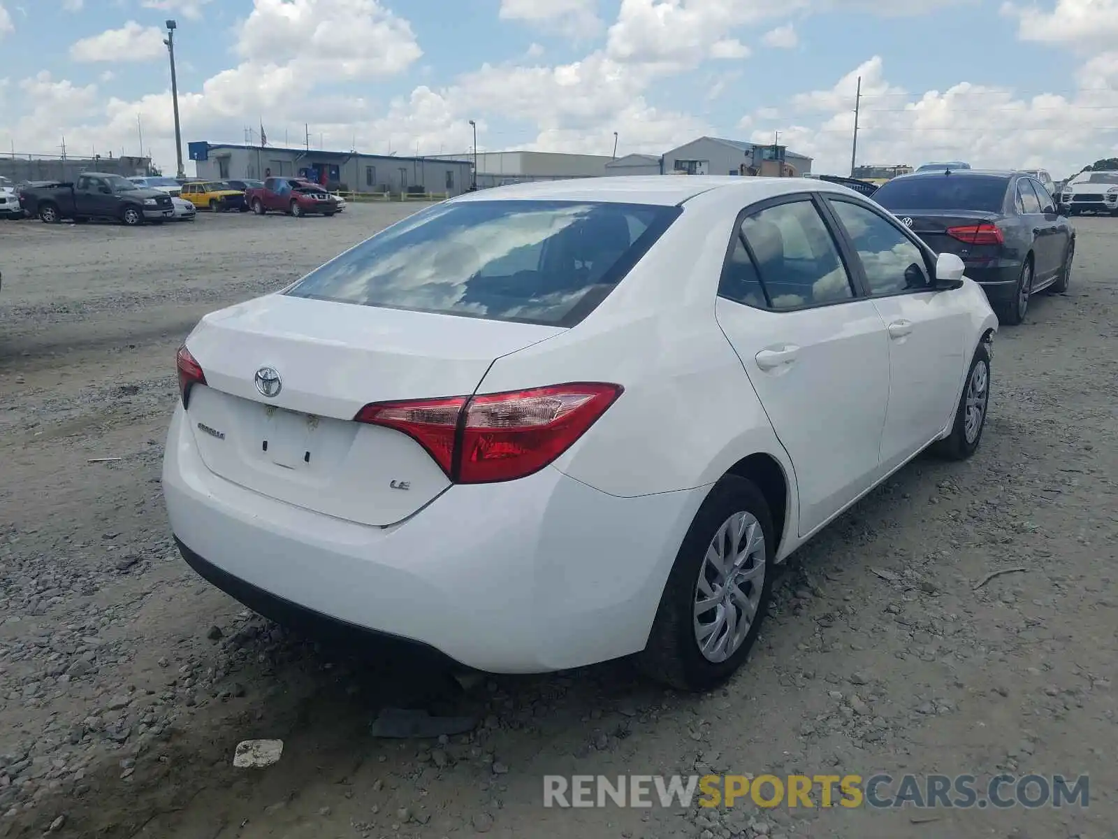 4 Photograph of a damaged car 5YFBURHE0KP922018 TOYOTA COROLLA 2019