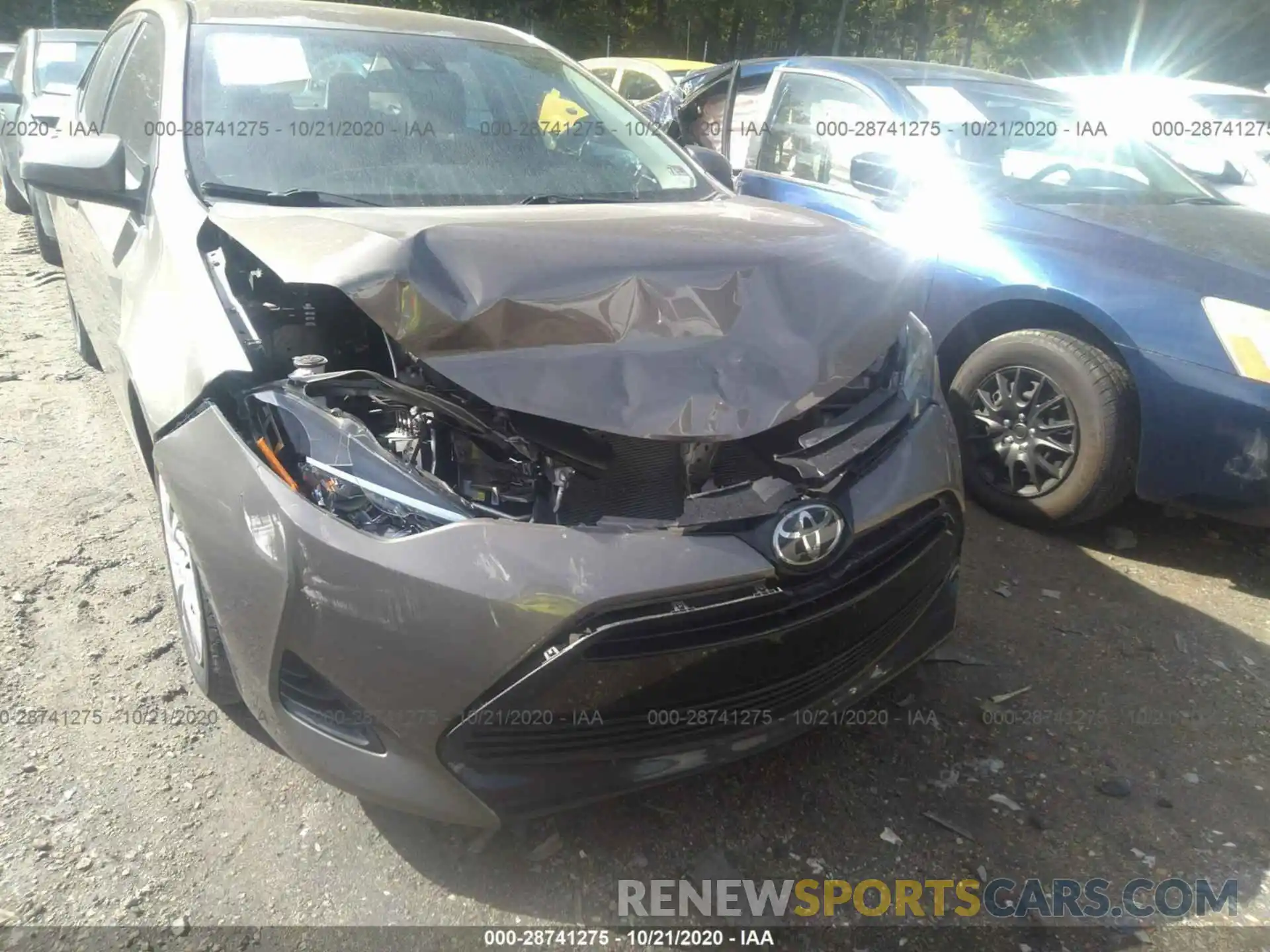 6 Photograph of a damaged car 5YFBURHE0KP922410 TOYOTA COROLLA 2019