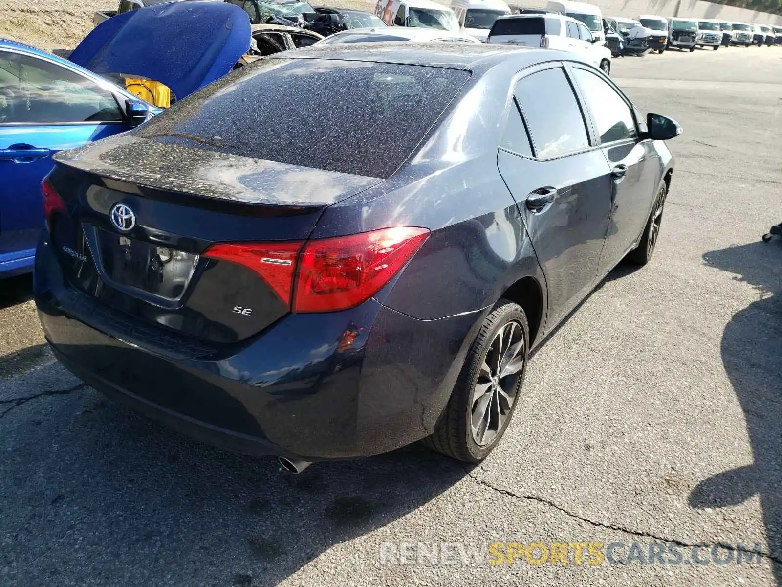 4 Photograph of a damaged car 5YFBURHE0KP923735 TOYOTA COROLLA 2019