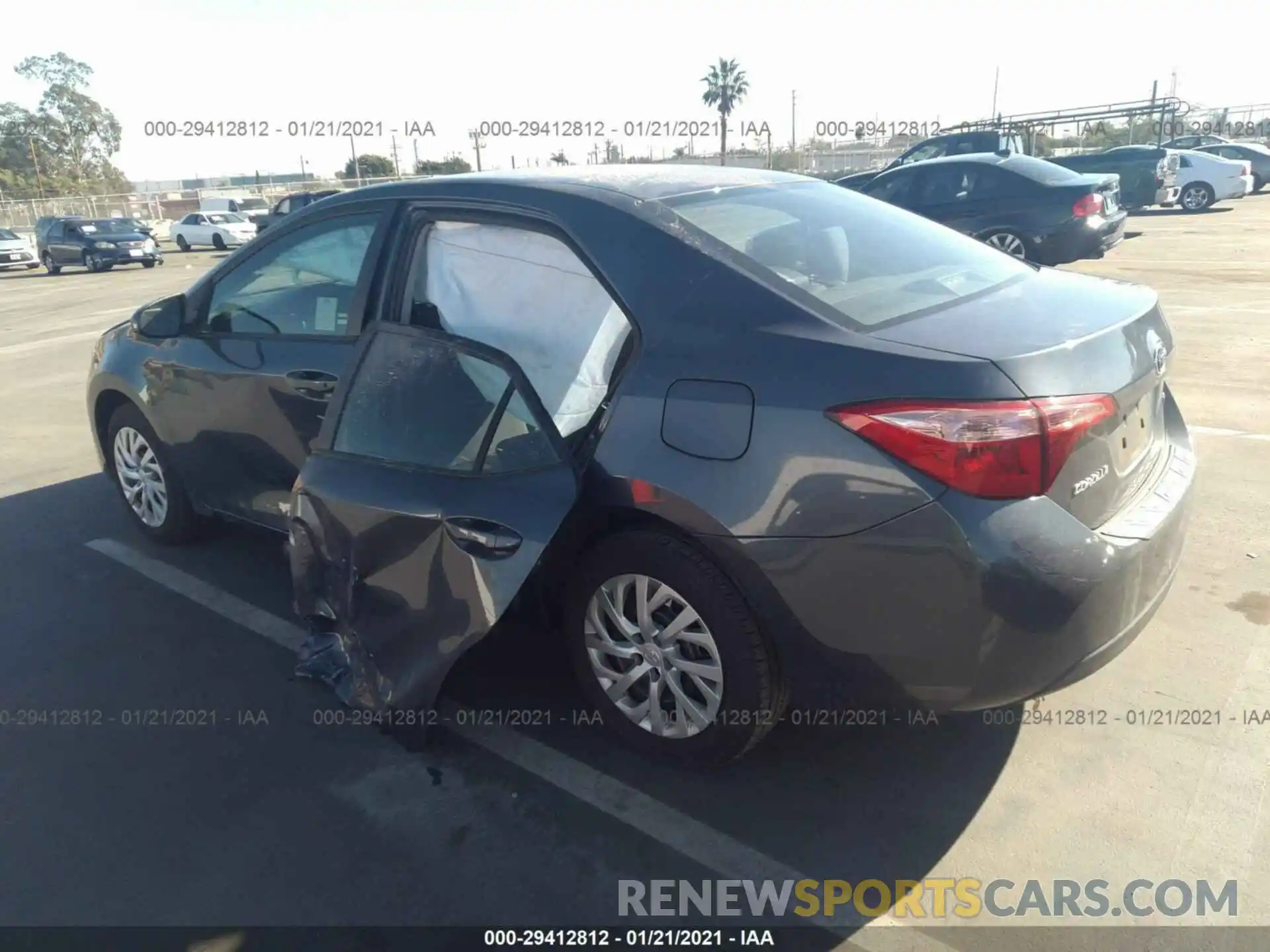 3 Photograph of a damaged car 5YFBURHE0KP923816 TOYOTA COROLLA 2019