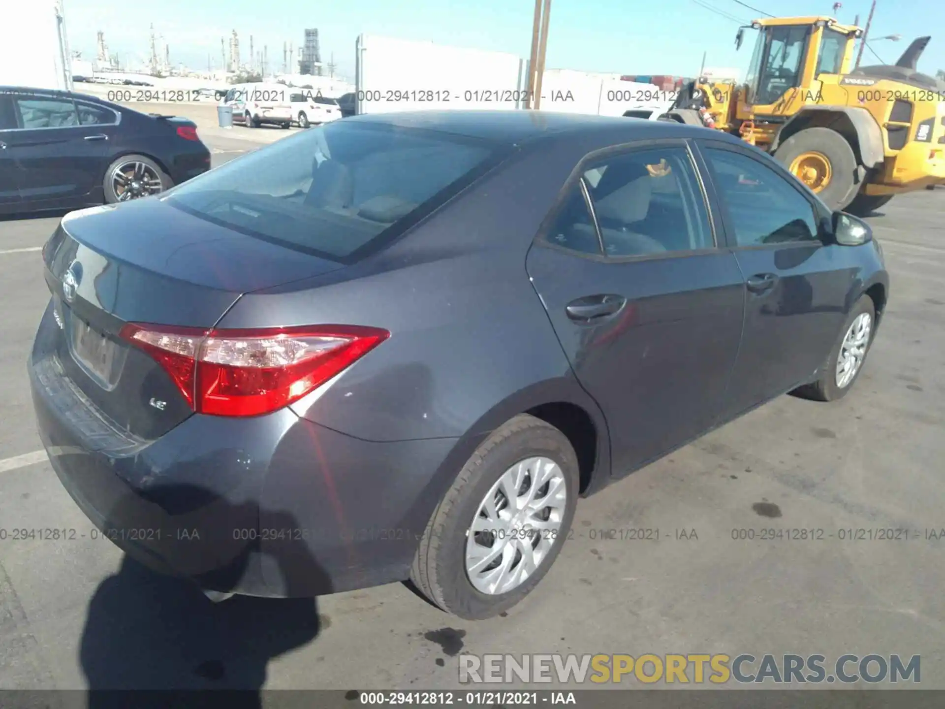 4 Photograph of a damaged car 5YFBURHE0KP923816 TOYOTA COROLLA 2019