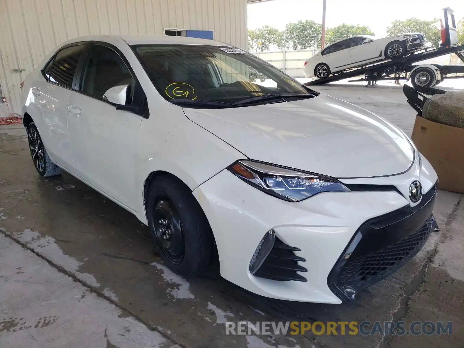 9 Photograph of a damaged car 5YFBURHE0KP926280 TOYOTA COROLLA 2019