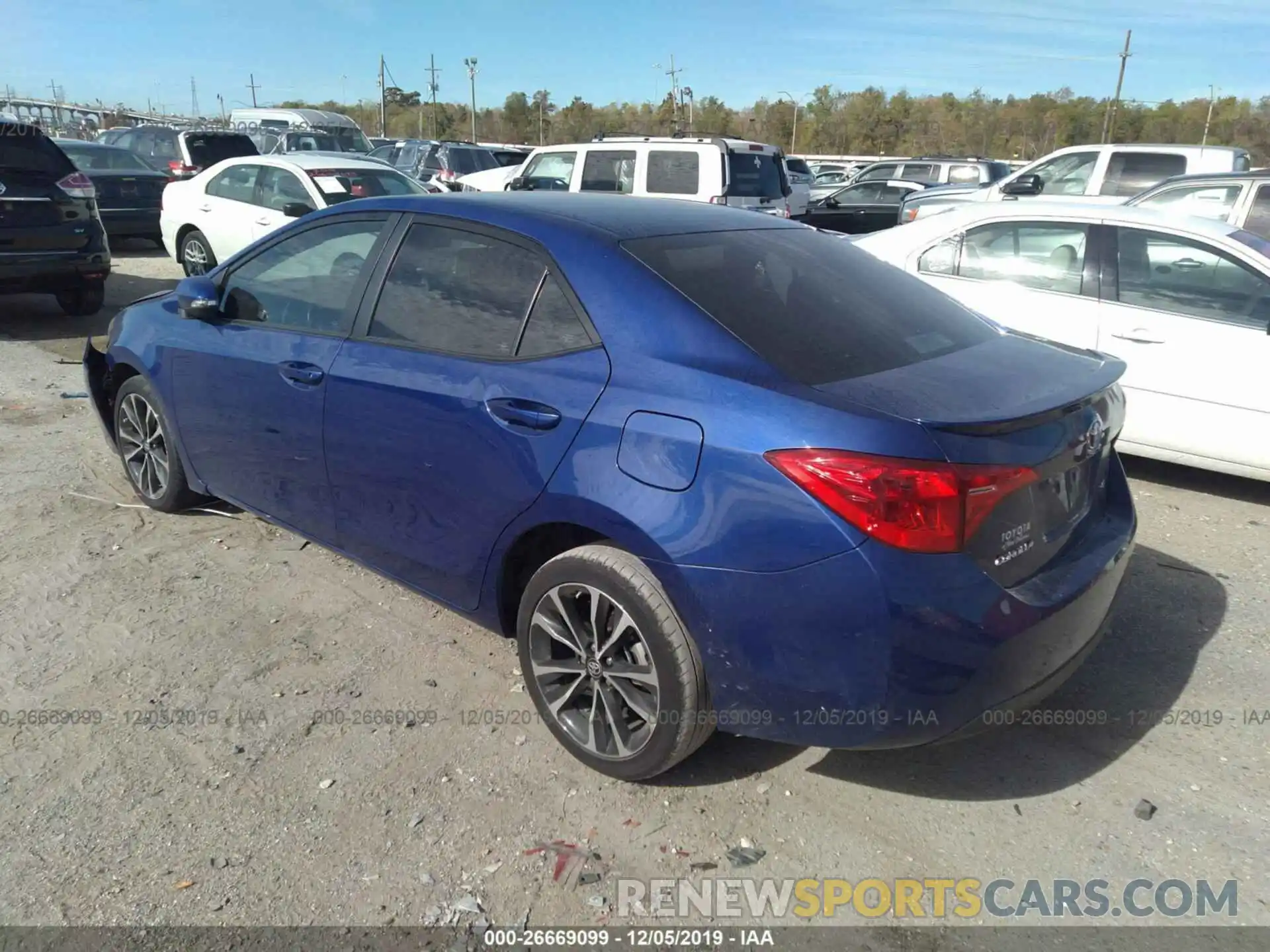 3 Photograph of a damaged car 5YFBURHE0KP926344 TOYOTA COROLLA 2019