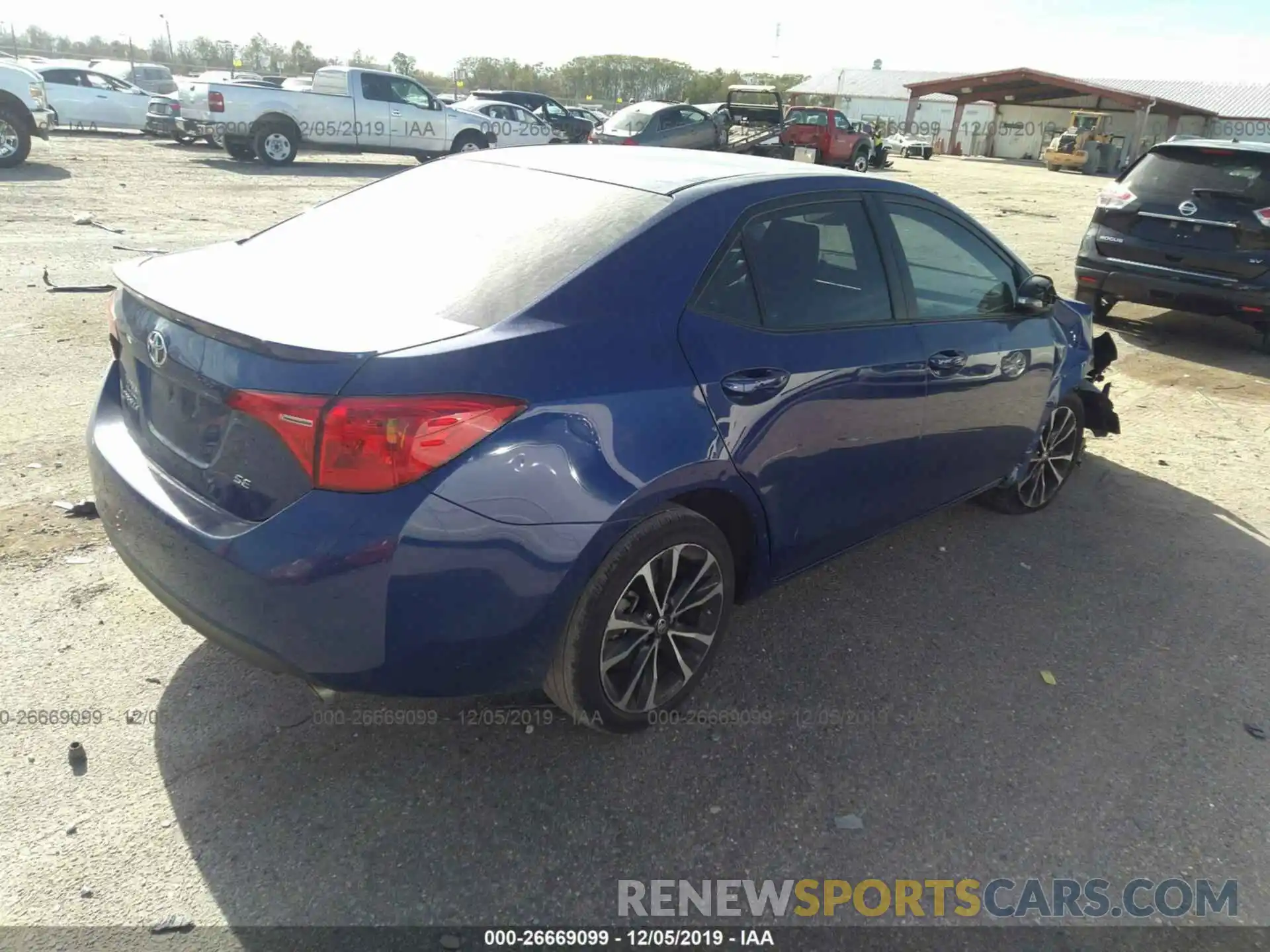 4 Photograph of a damaged car 5YFBURHE0KP926344 TOYOTA COROLLA 2019