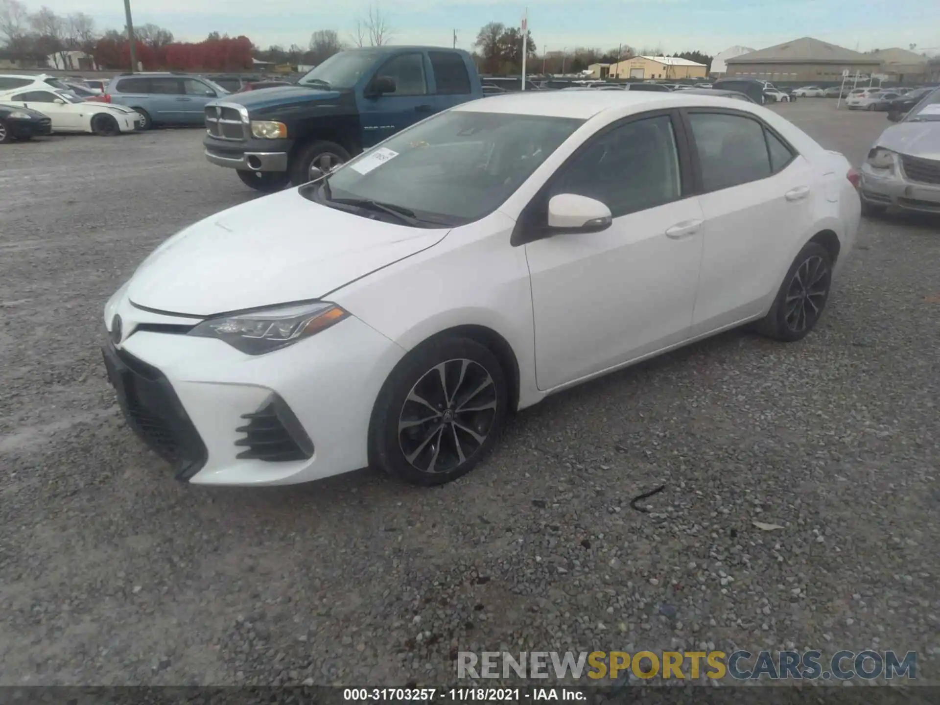 2 Photograph of a damaged car 5YFBURHE0KP927980 TOYOTA COROLLA 2019