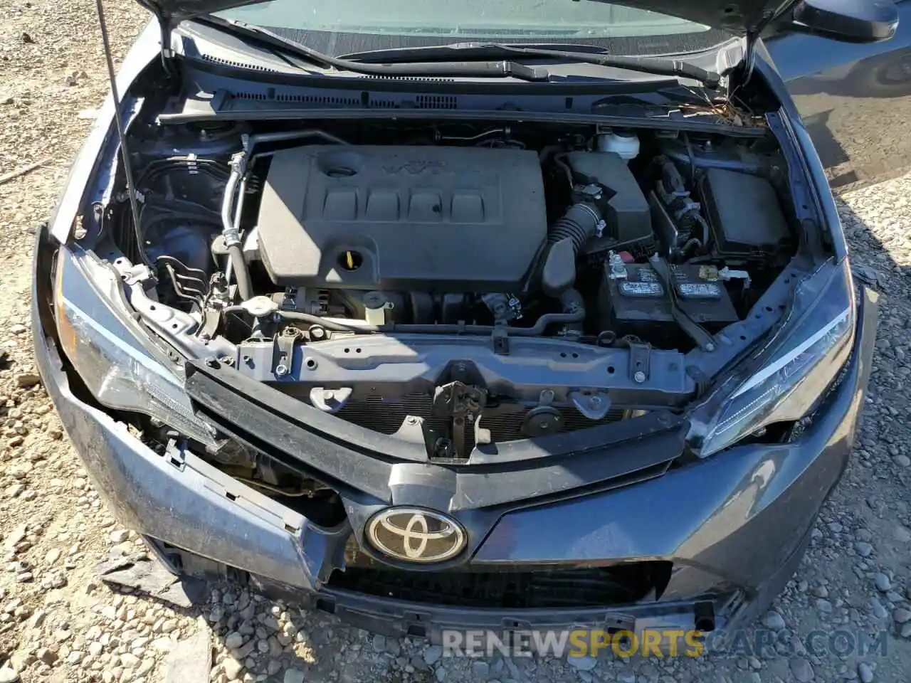 7 Photograph of a damaged car 5YFBURHE0KP928322 TOYOTA COROLLA 2019