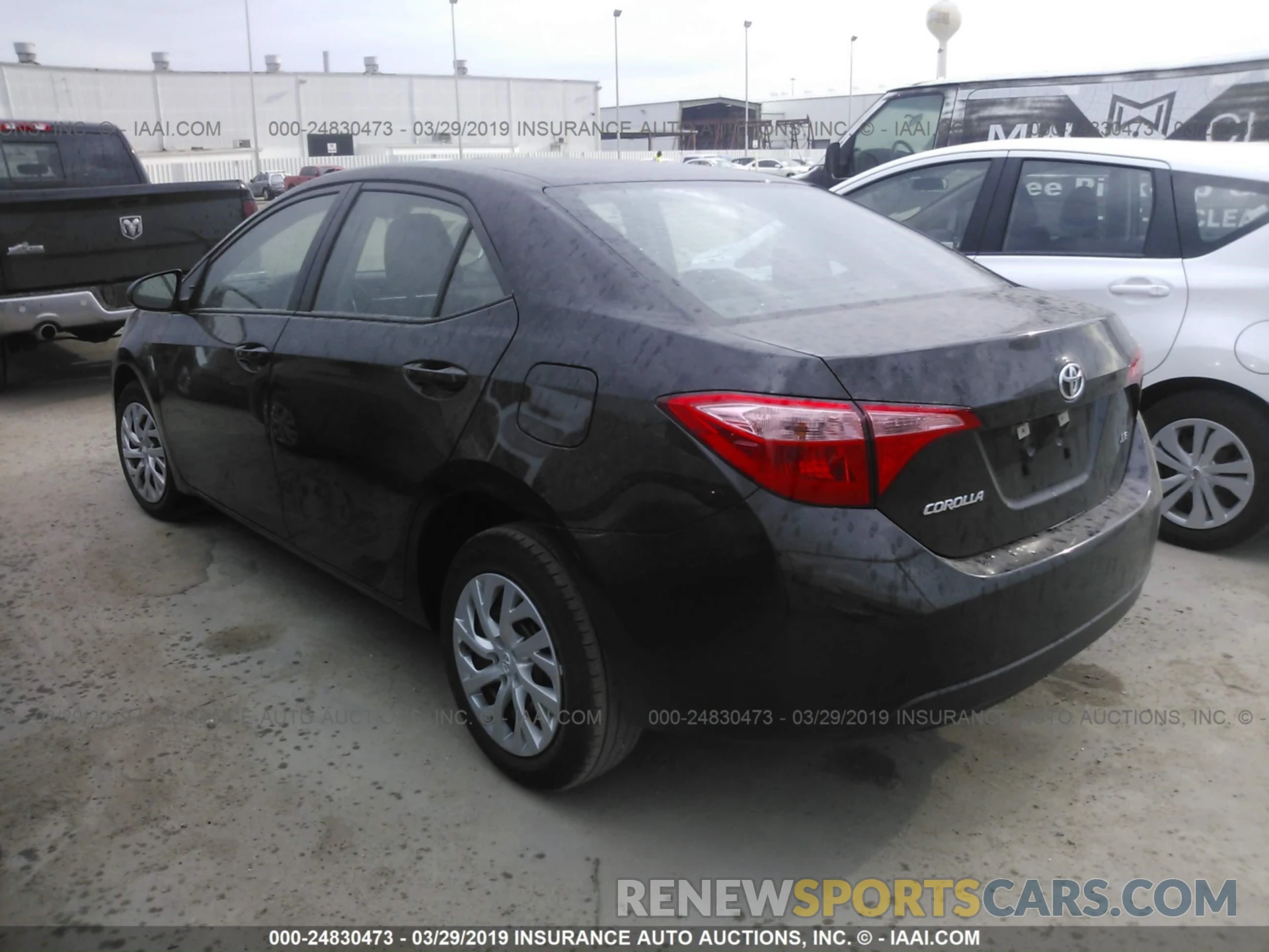 3 Photograph of a damaged car 5YFBURHE0KP928532 TOYOTA COROLLA 2019