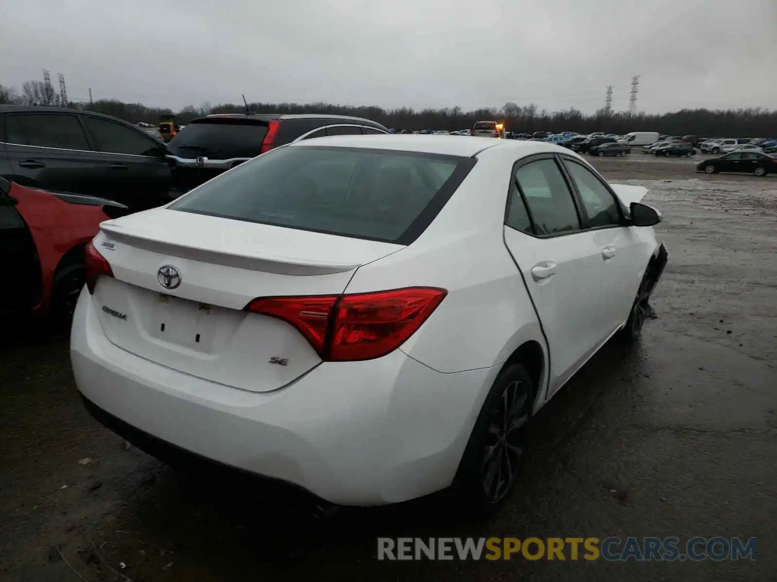 4 Photograph of a damaged car 5YFBURHE0KP928742 TOYOTA COROLLA 2019