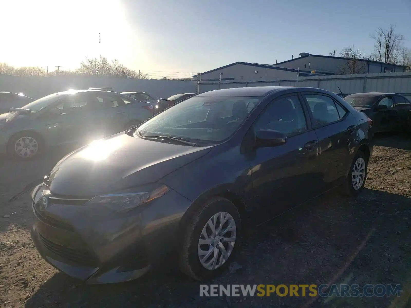 2 Photograph of a damaged car 5YFBURHE0KP928854 TOYOTA COROLLA 2019