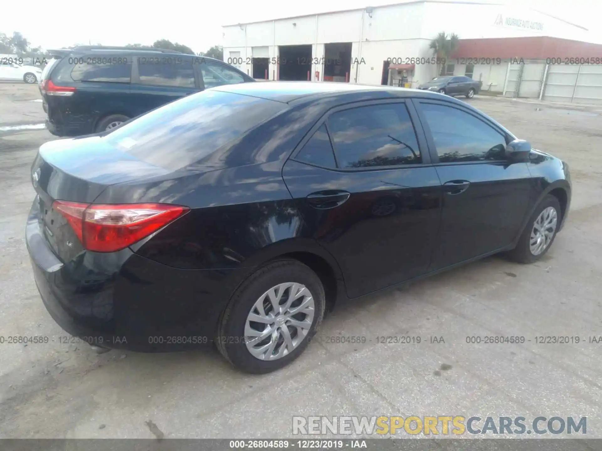 4 Photograph of a damaged car 5YFBURHE0KP929244 TOYOTA COROLLA 2019