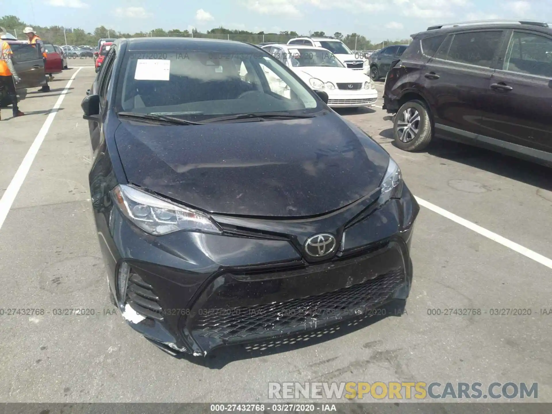 6 Photograph of a damaged car 5YFBURHE0KP929440 TOYOTA COROLLA 2019