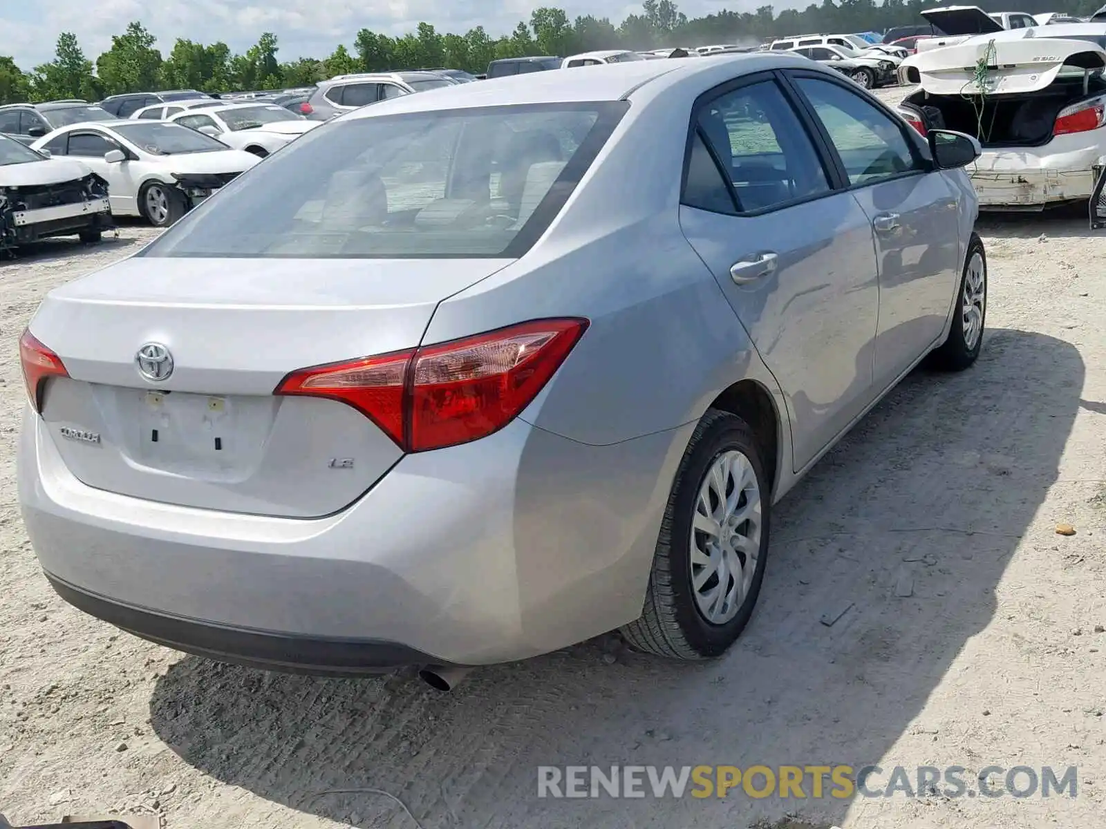 4 Photograph of a damaged car 5YFBURHE0KP930216 TOYOTA COROLLA 2019