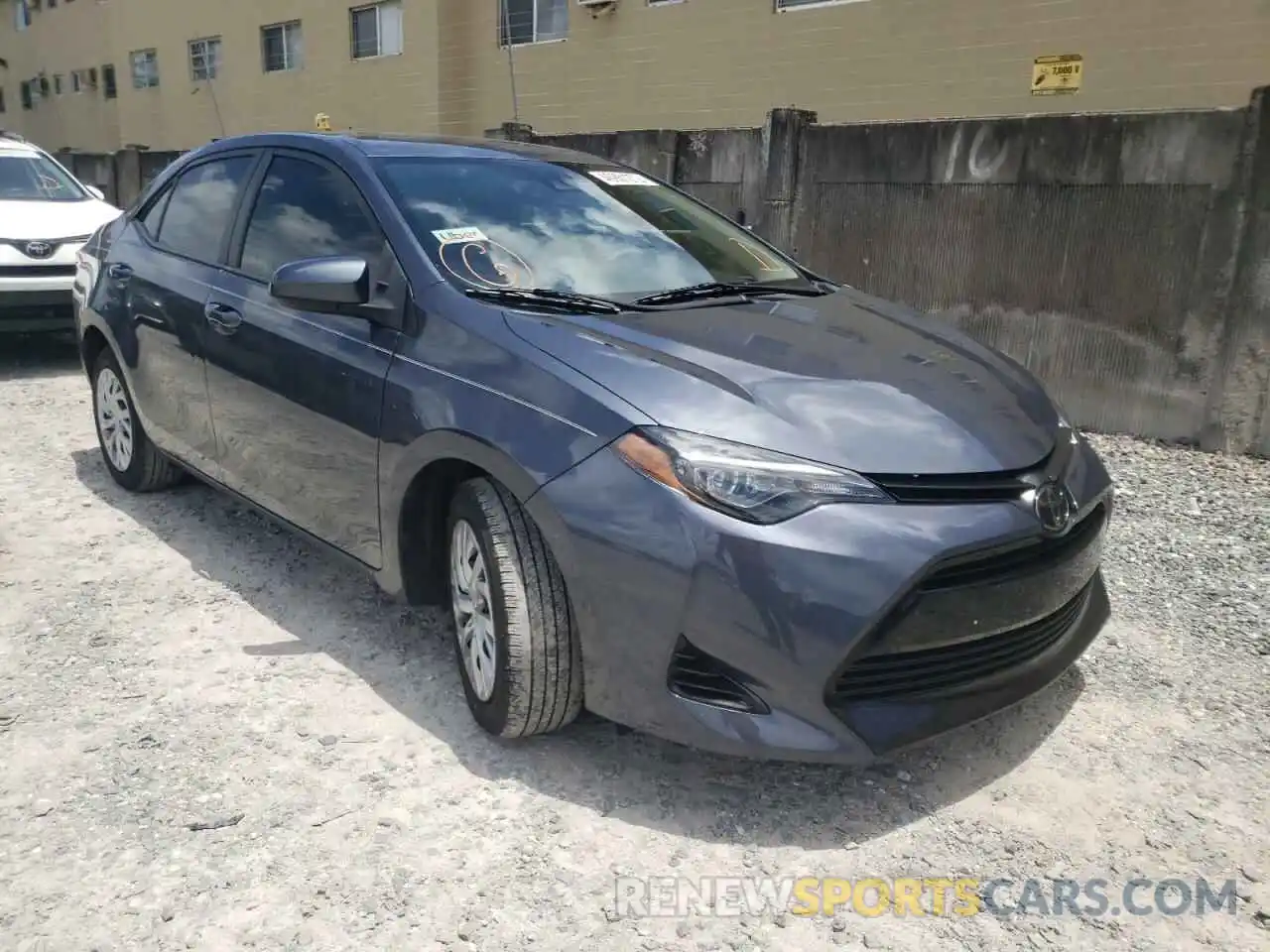 1 Photograph of a damaged car 5YFBURHE0KP930765 TOYOTA COROLLA 2019