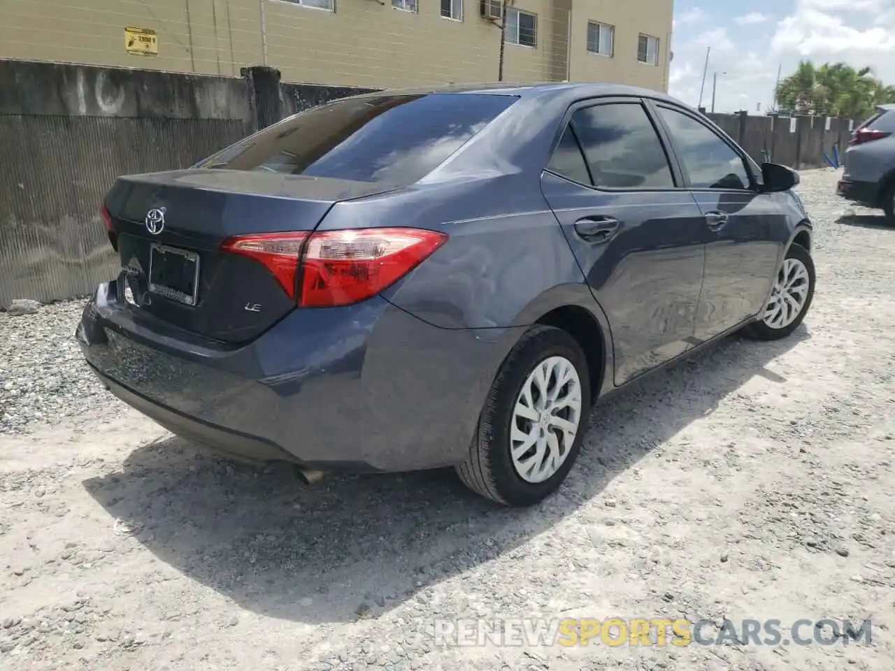 4 Photograph of a damaged car 5YFBURHE0KP930765 TOYOTA COROLLA 2019