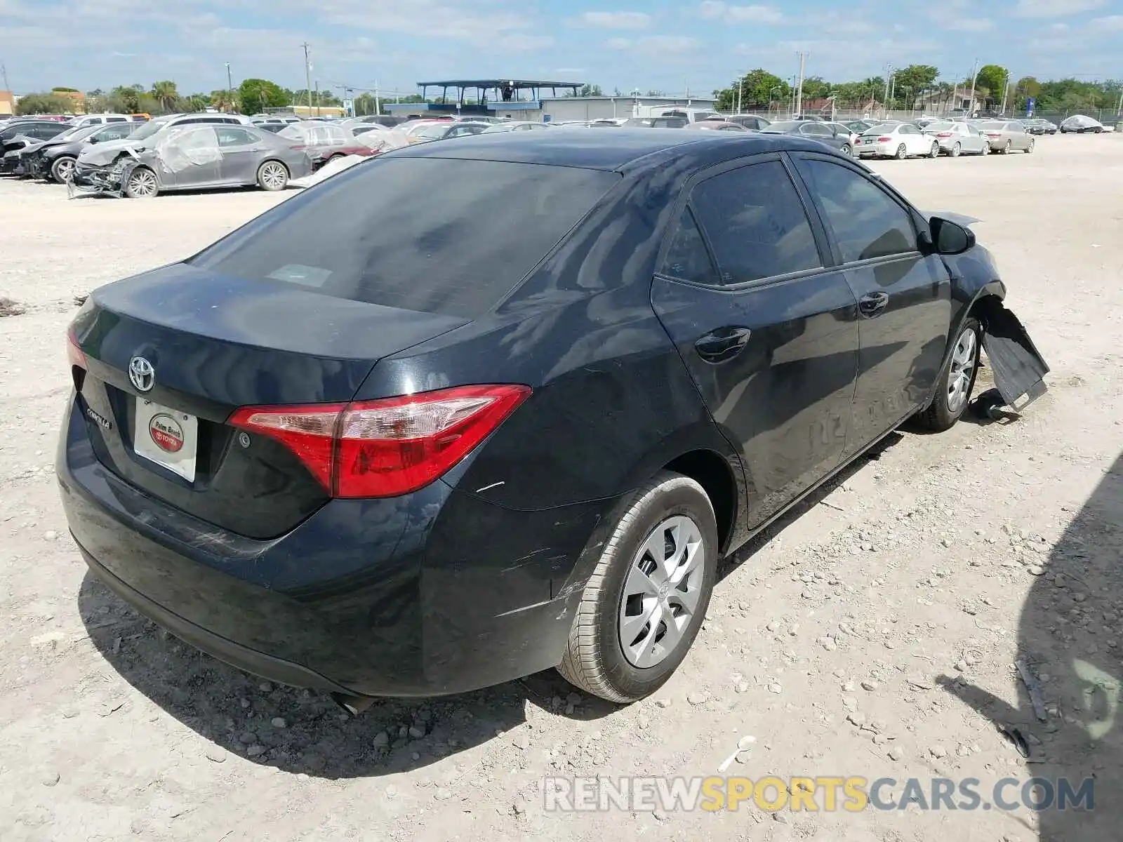 4 Photograph of a damaged car 5YFBURHE0KP931432 TOYOTA COROLLA 2019