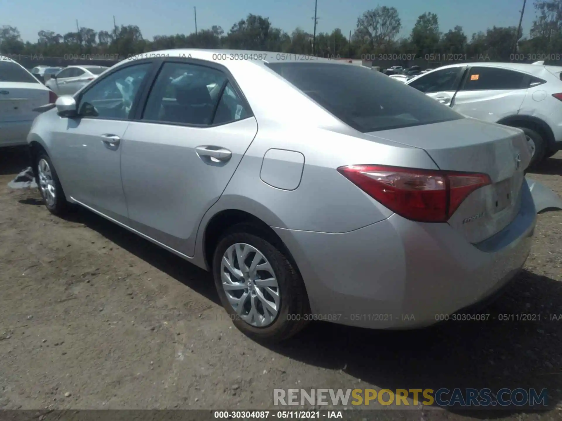 3 Photograph of a damaged car 5YFBURHE0KP931446 TOYOTA COROLLA 2019